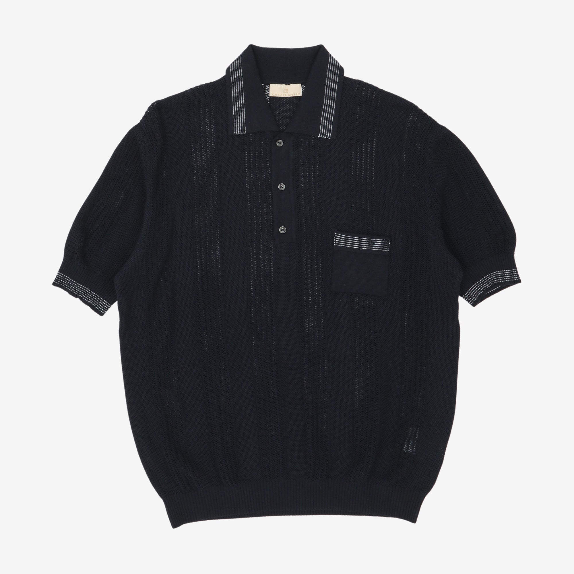 Fes Mesh Knit Polo
