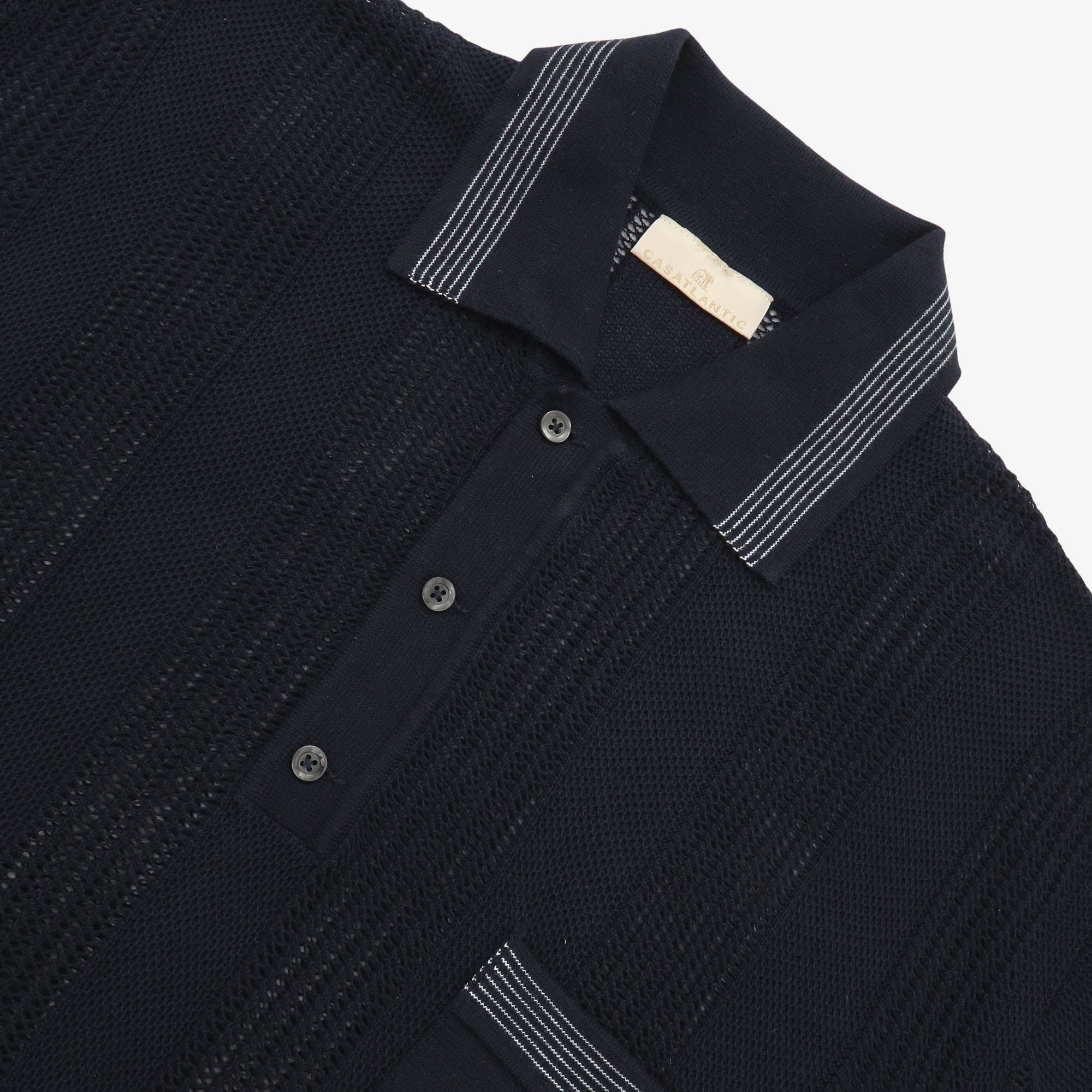 Fes Mesh Knit Polo