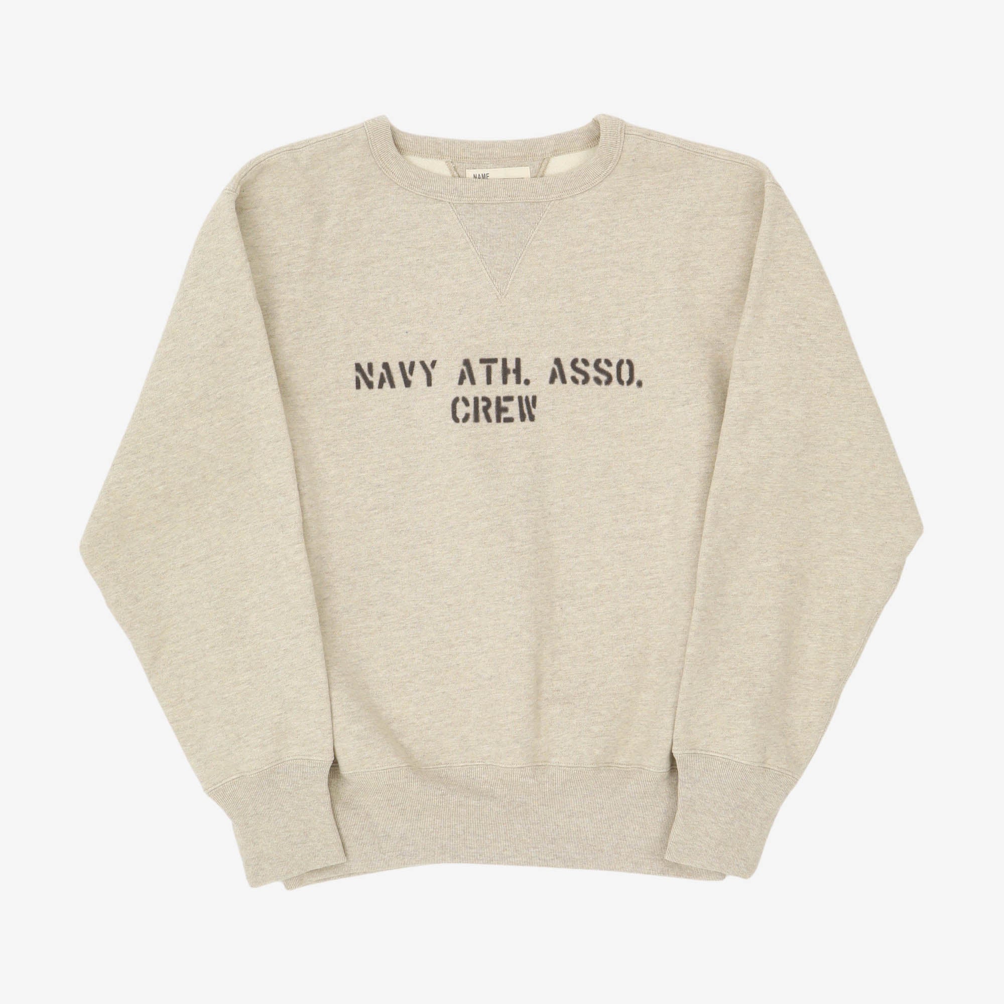 1940s Navy ATH ASSO Crew Sweatshirt