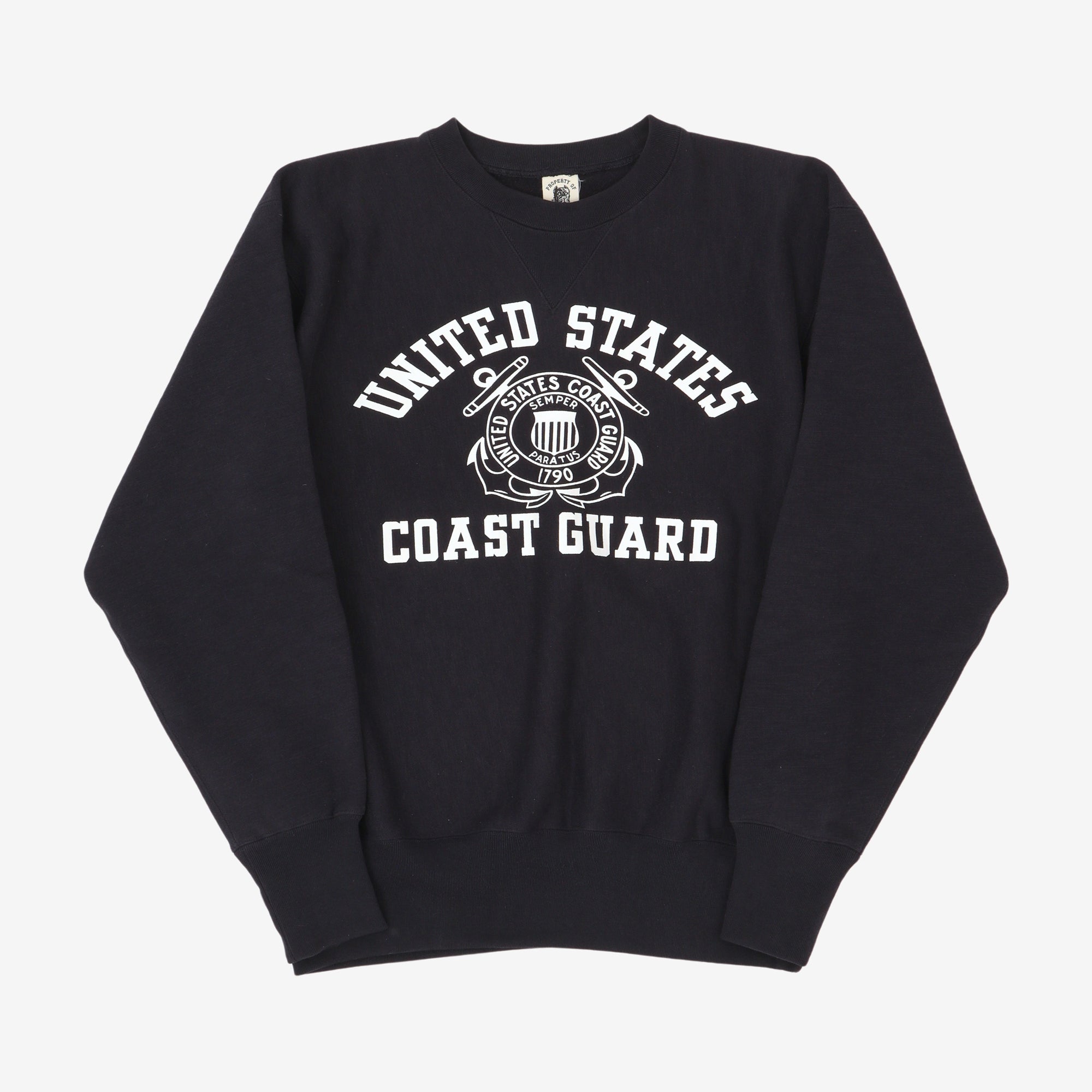 21 oz USCG Reverse Weave Sweatshirt