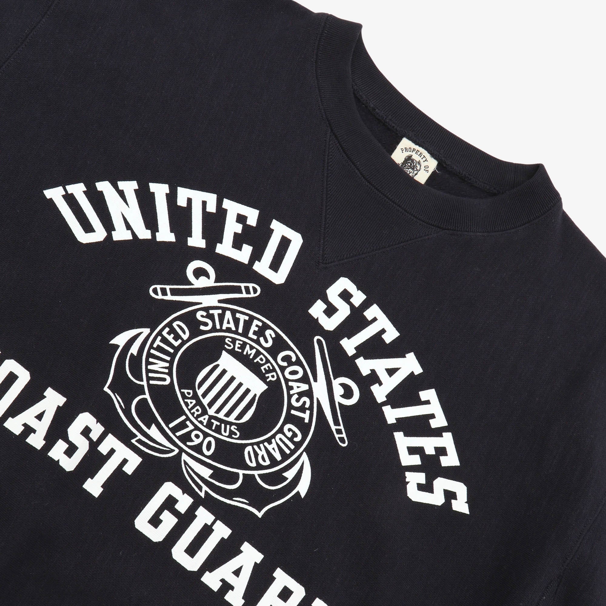21 oz USCG Reverse Weave Sweatshirt