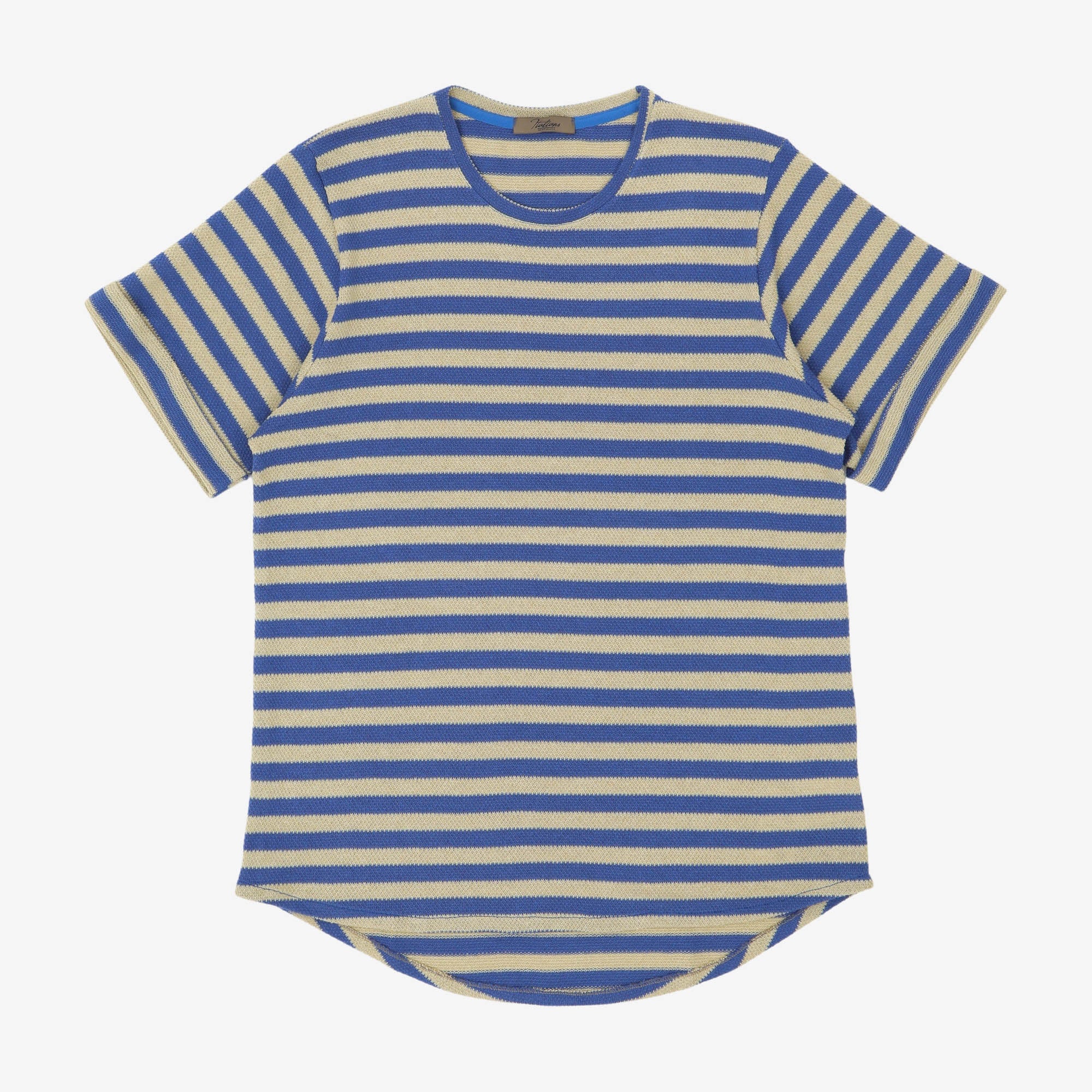 Cotton Knit Stripe Tee