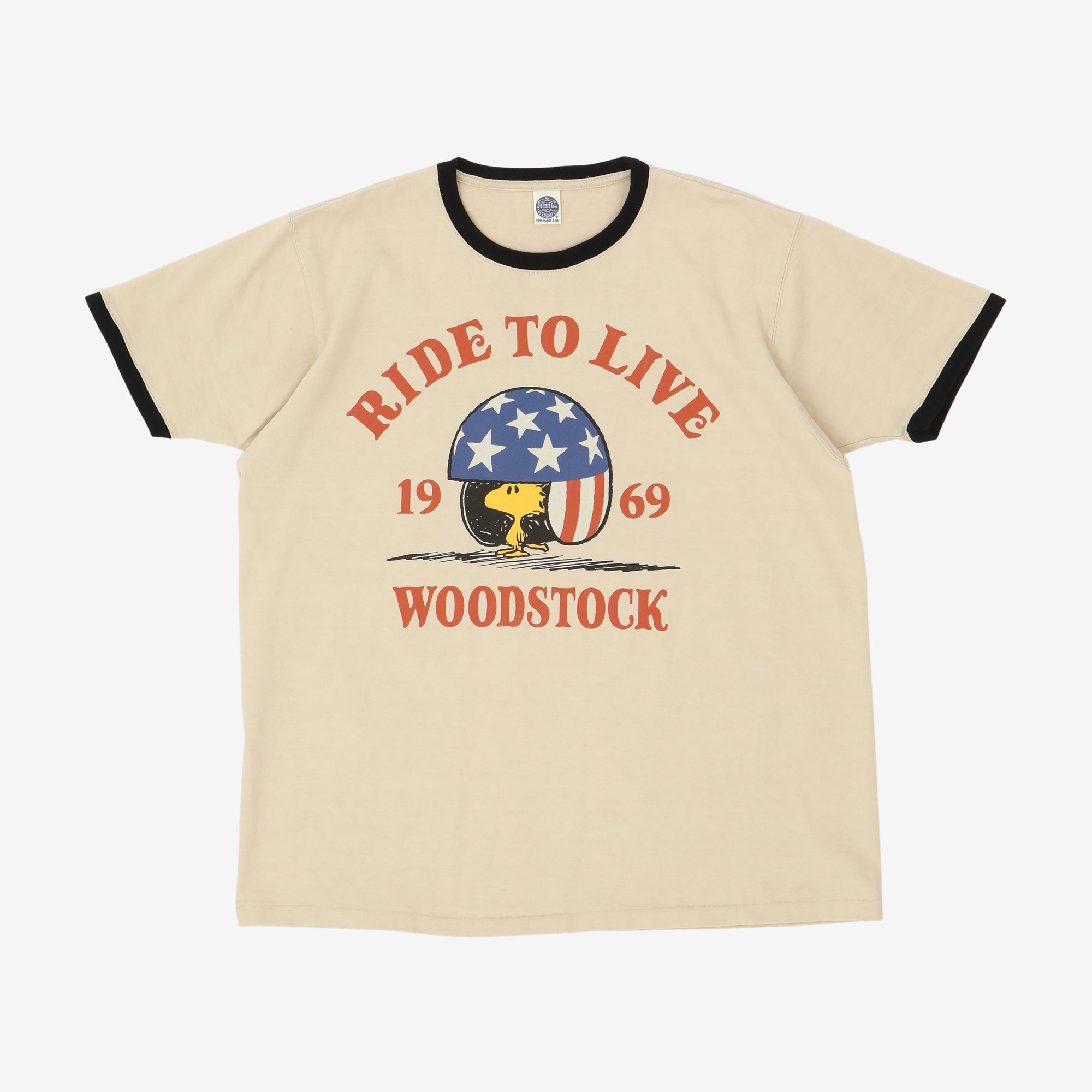 Woodstock Ride To Live 1969 Johnny Ringer Tee