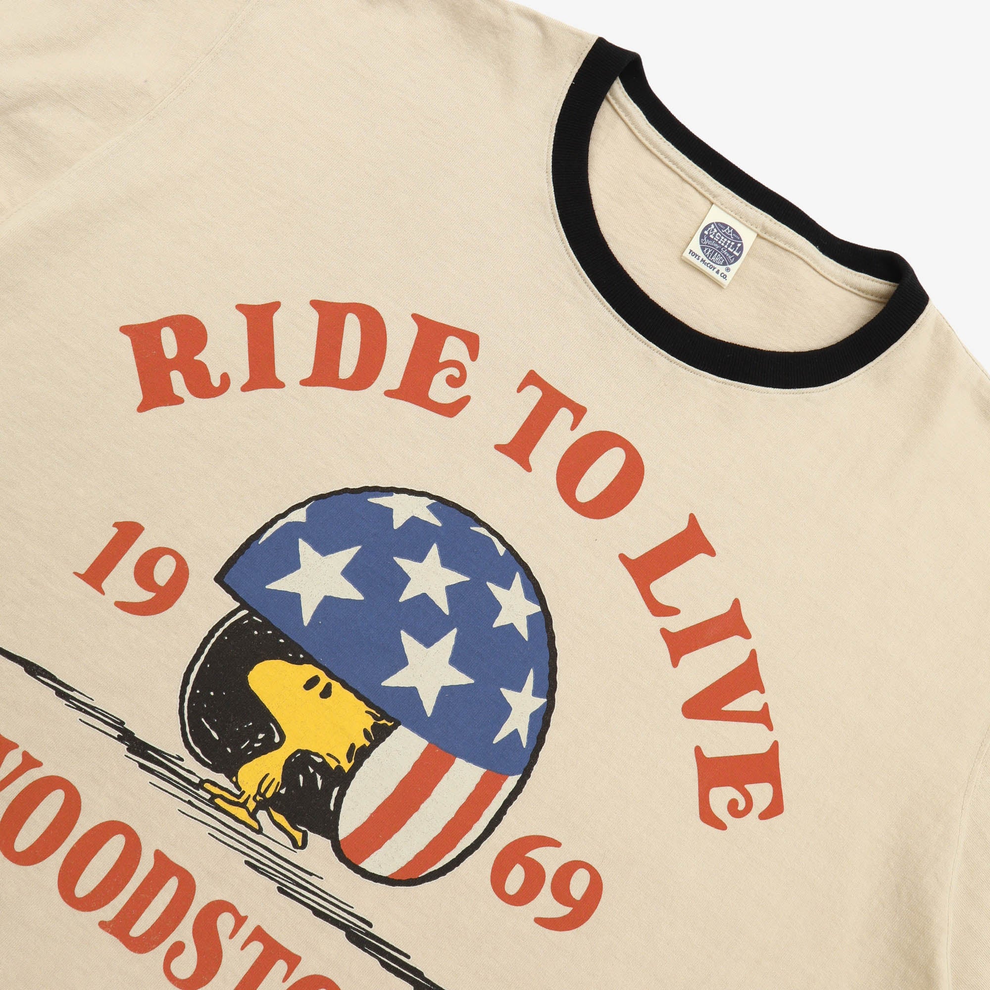 Woodstock Ride To Live 1969 Johnny Ringer Tee