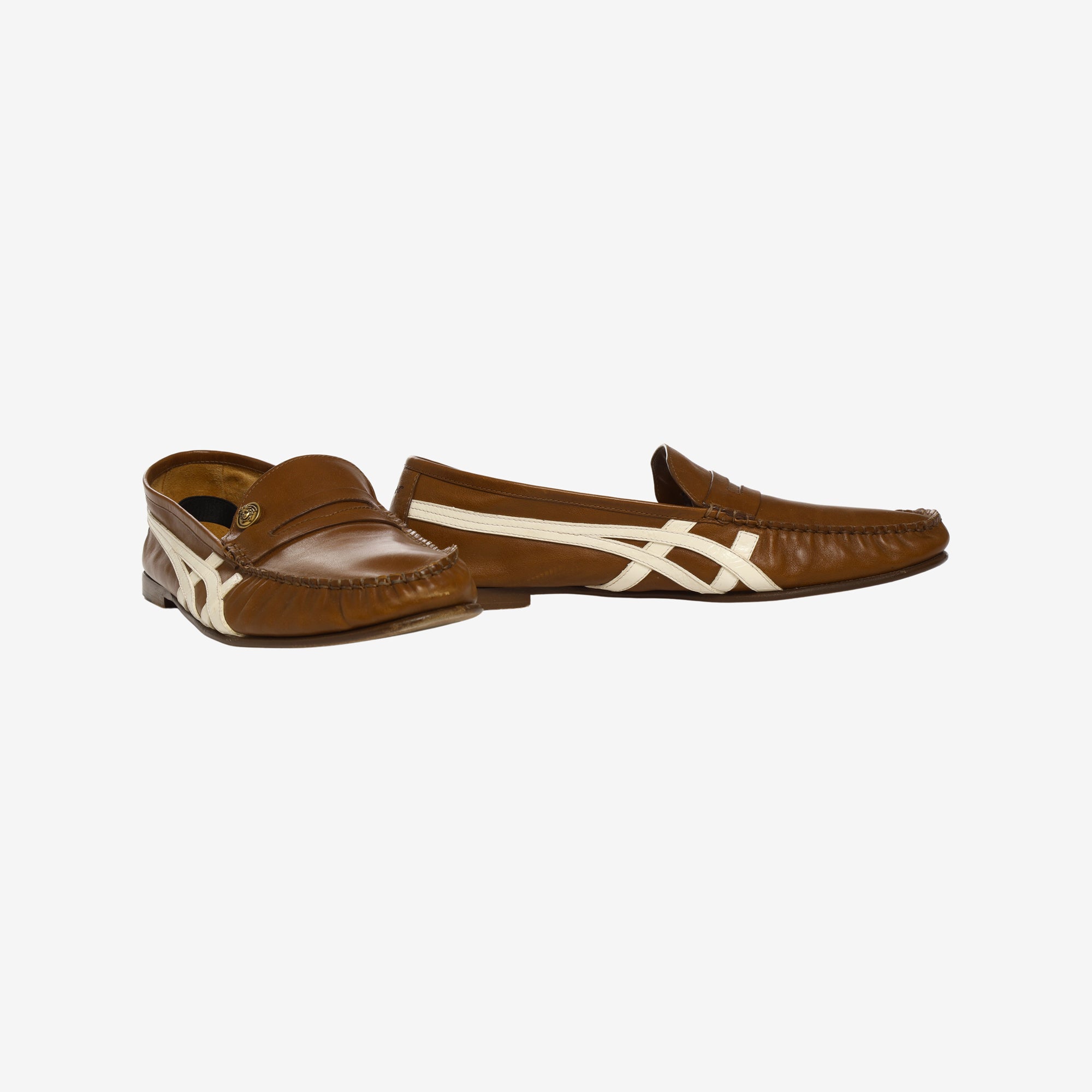 Sakura Leather Loafer (Versace)