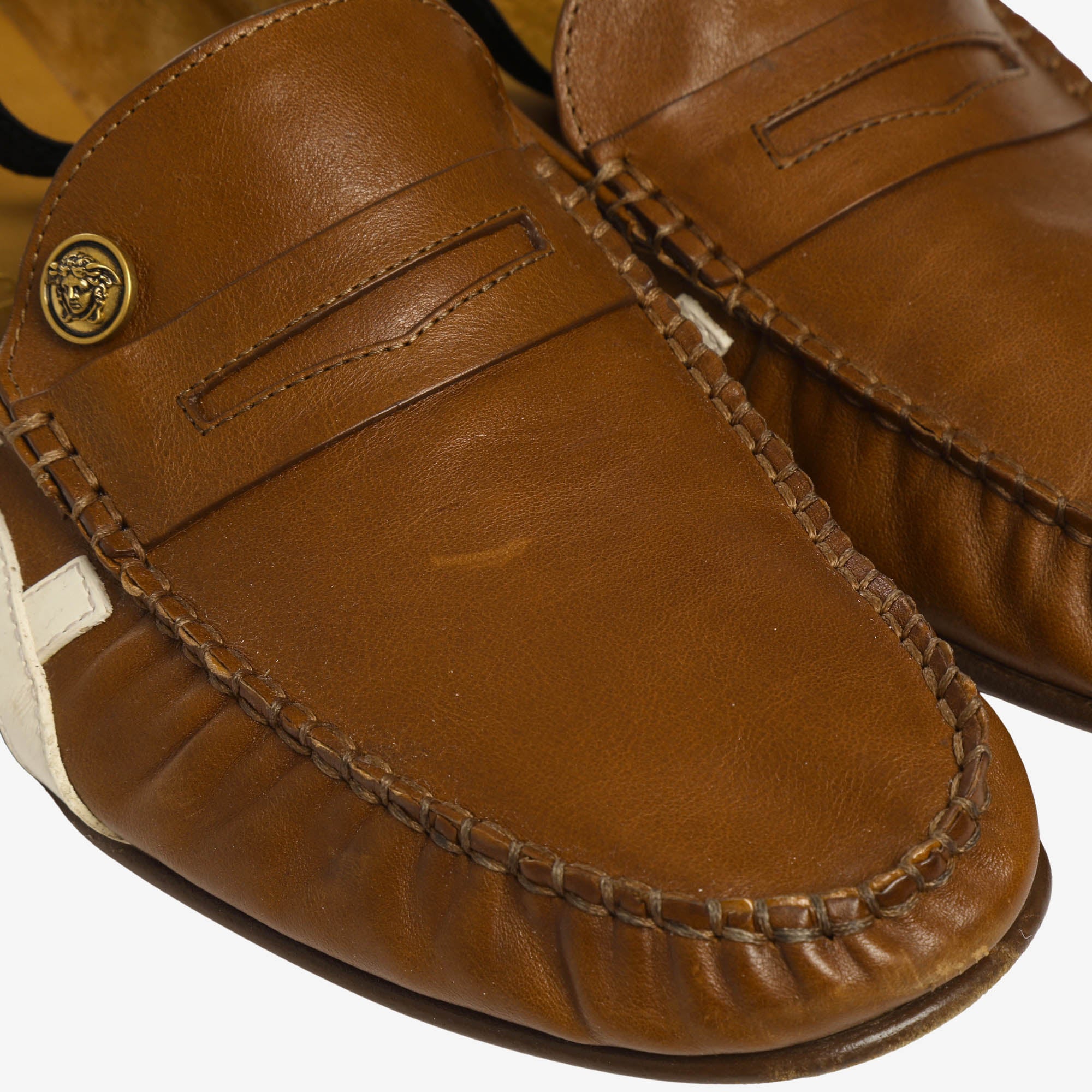 Sakura Leather Loafer (Versace)