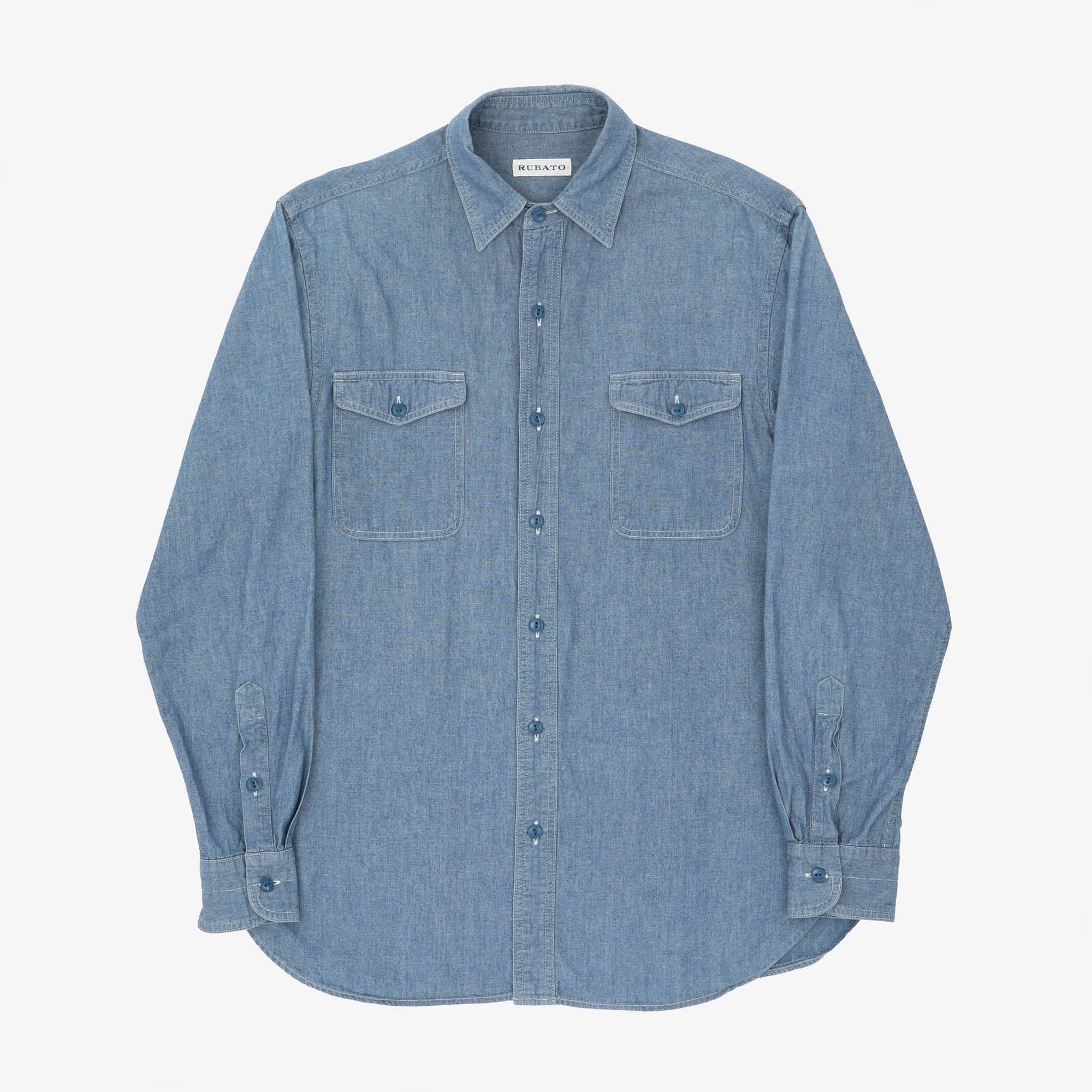 Selvedge Chambray Work Shirt