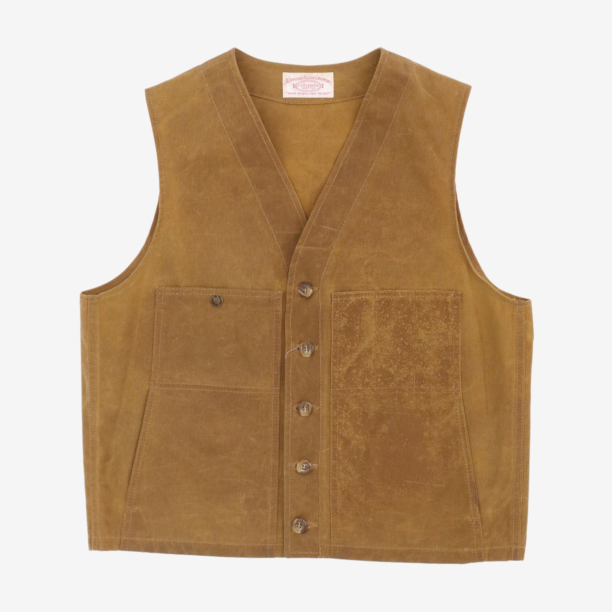 Oil Tin Cloth Vest