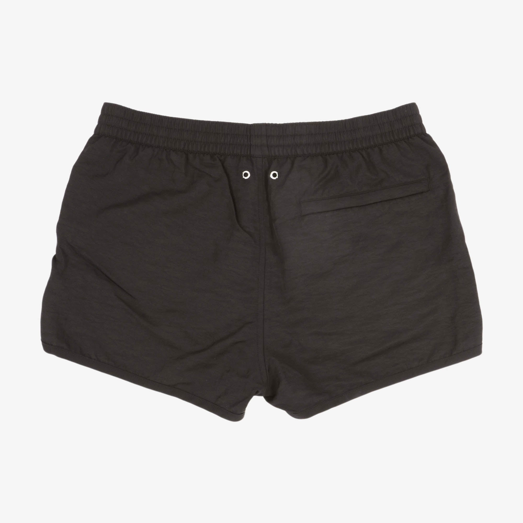 Satin Twill Swim Shorts