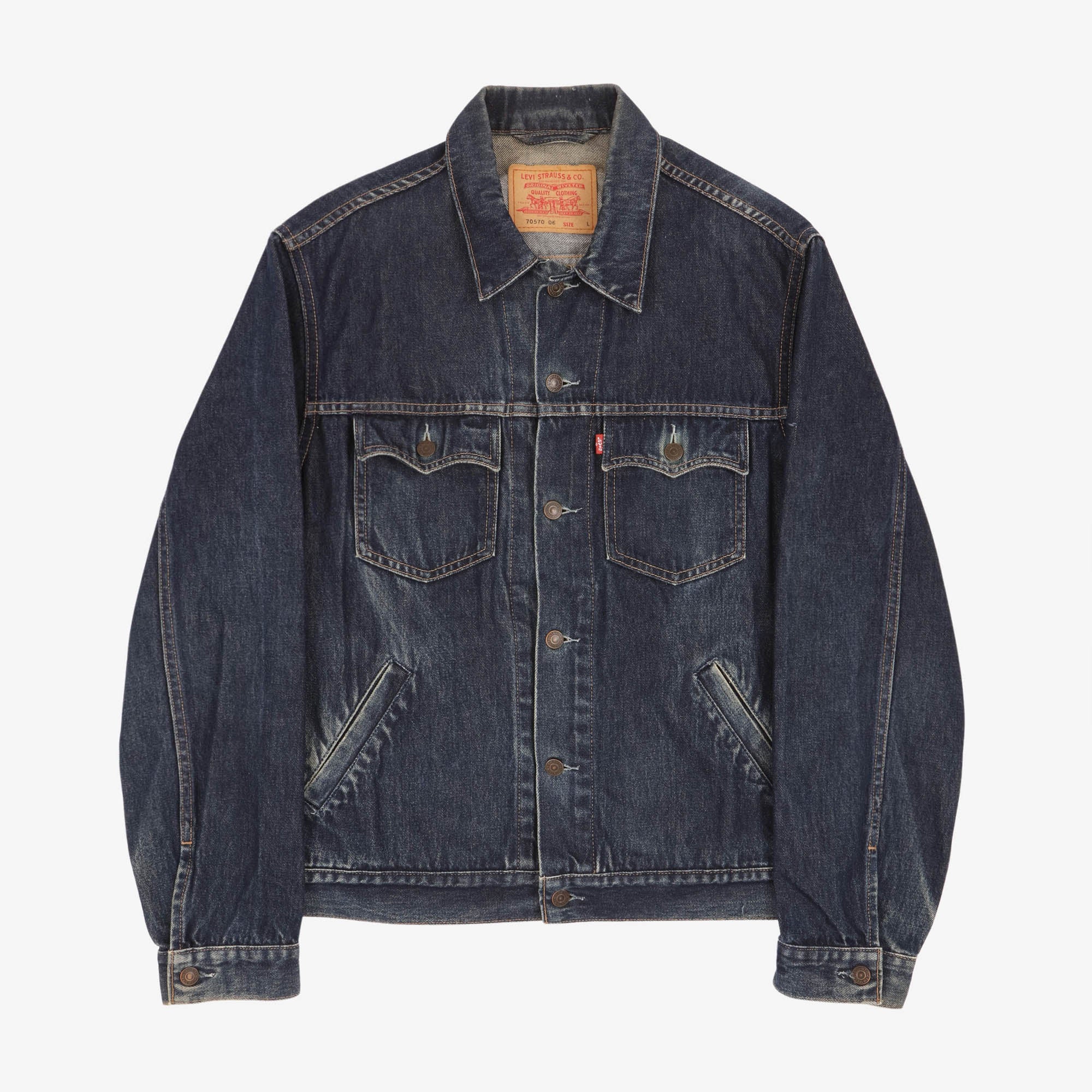 Vintage 70570 Denim Trucker Jacket