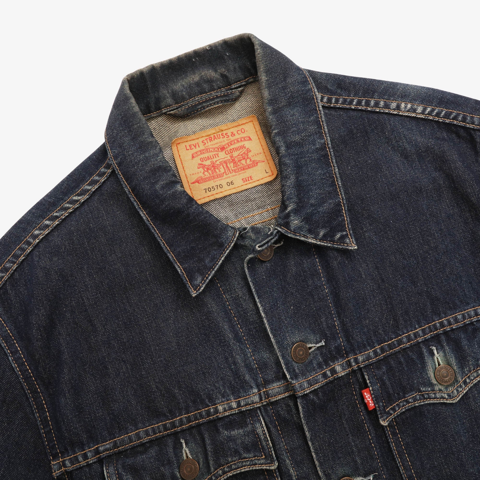 Vintage 70570 Denim Trucker Jacket