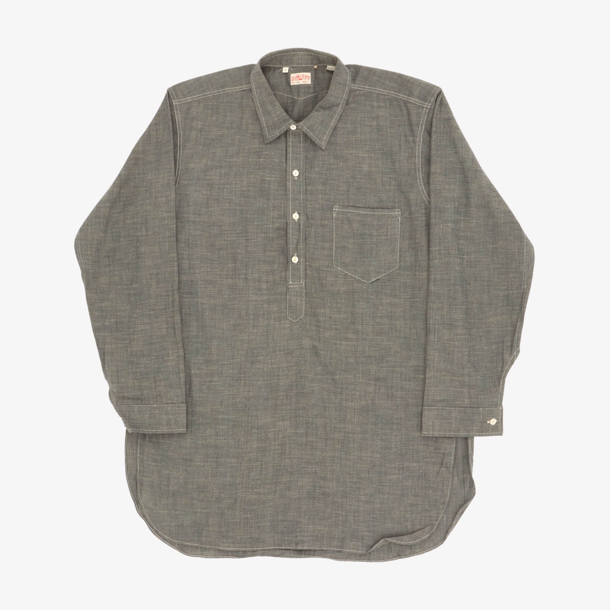Sun Set Chambray PO Shirt