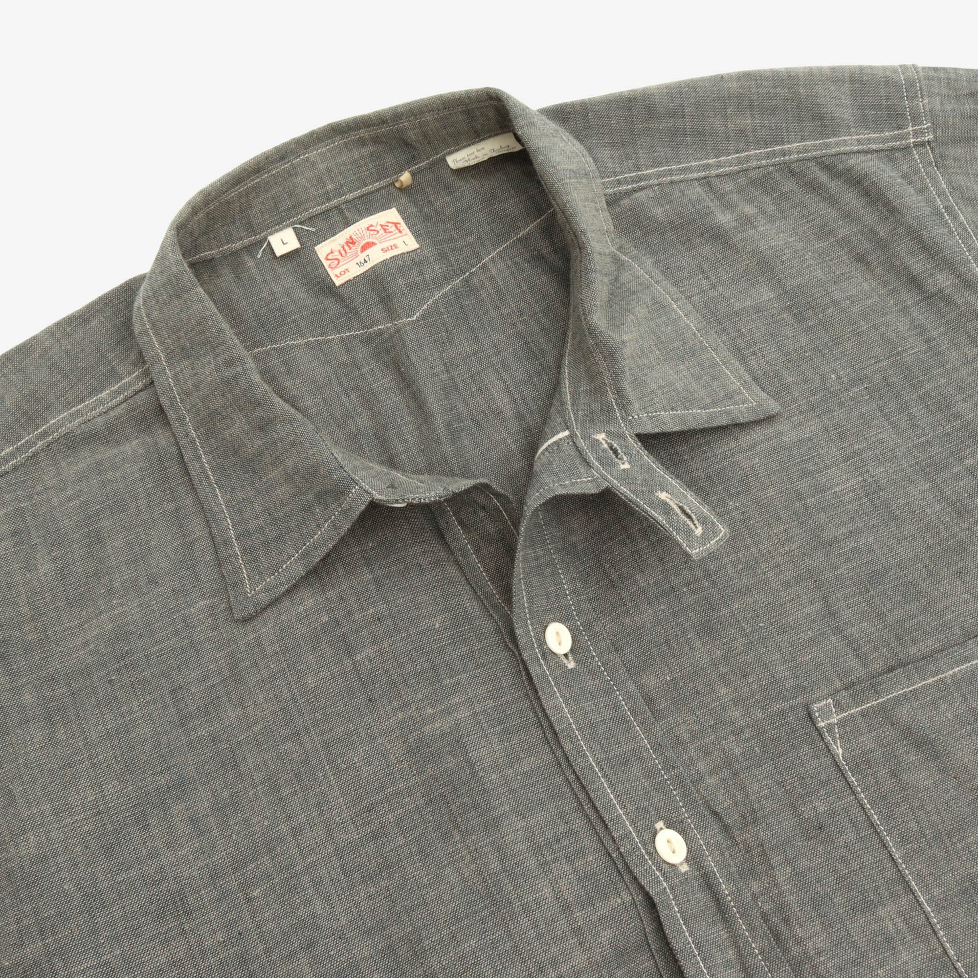 Sun Set Chambray PO Shirt