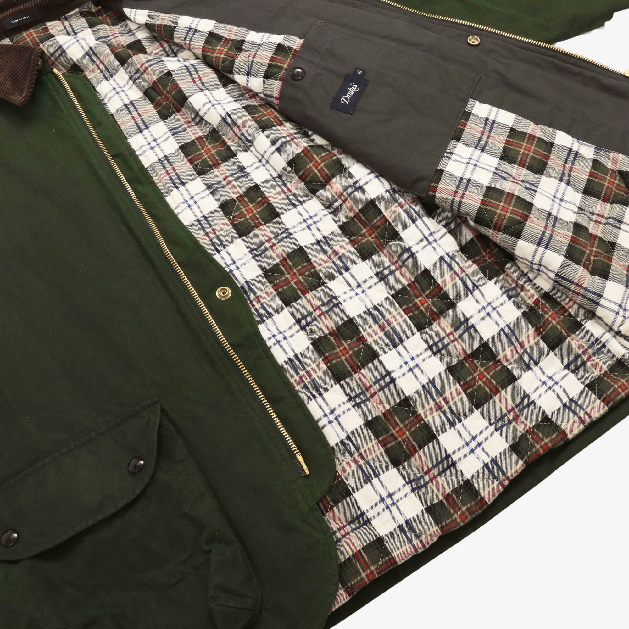 Waxed Coverall Jacket