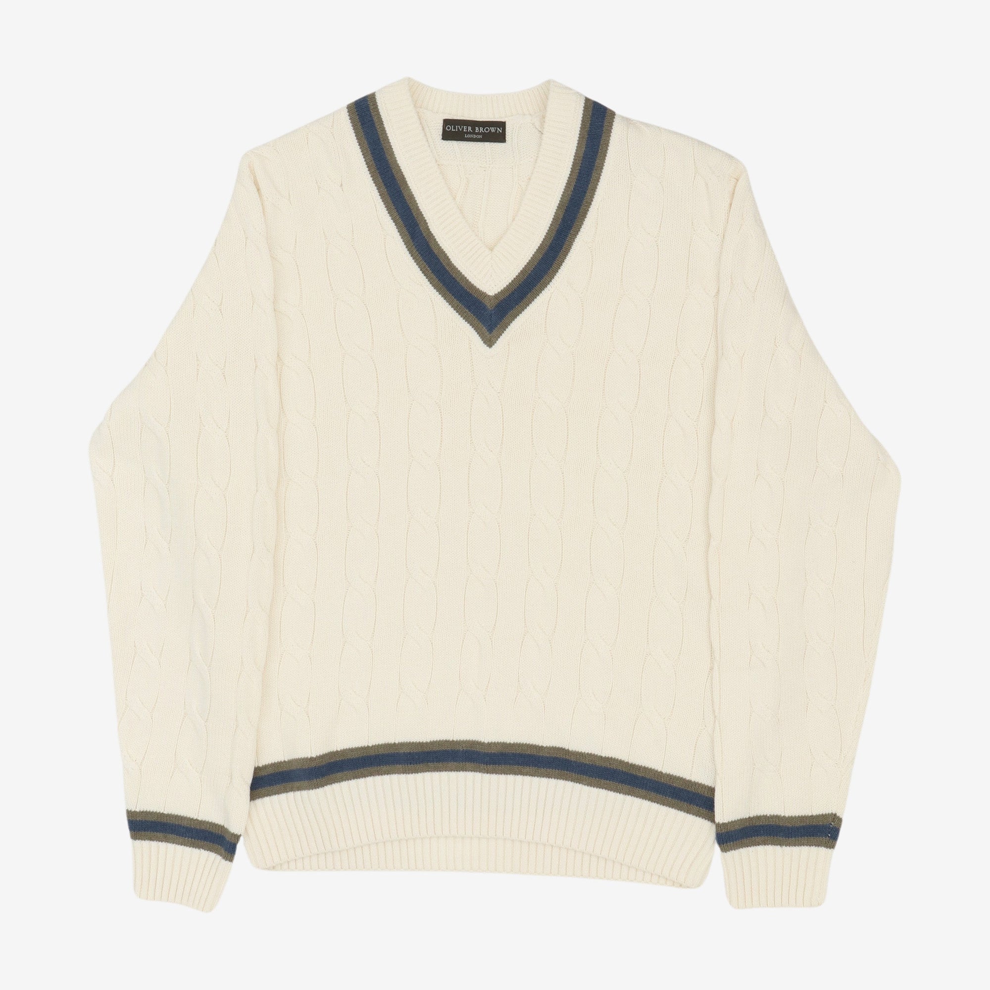 Cable Knit Cricket Sweater