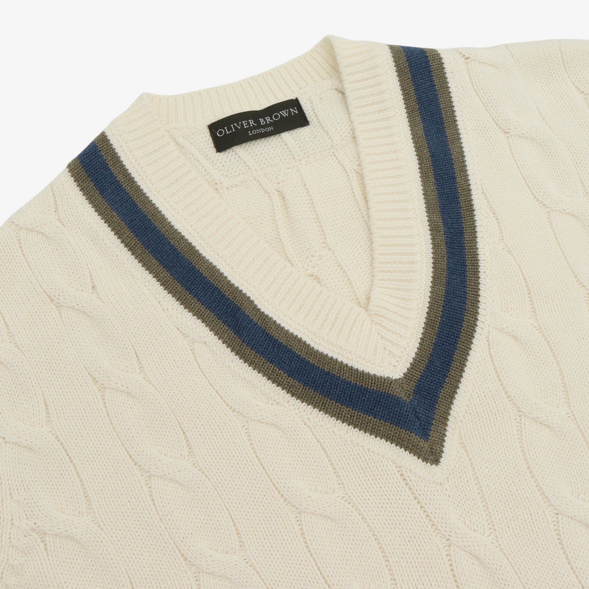 Cable Knit Cricket Sweater