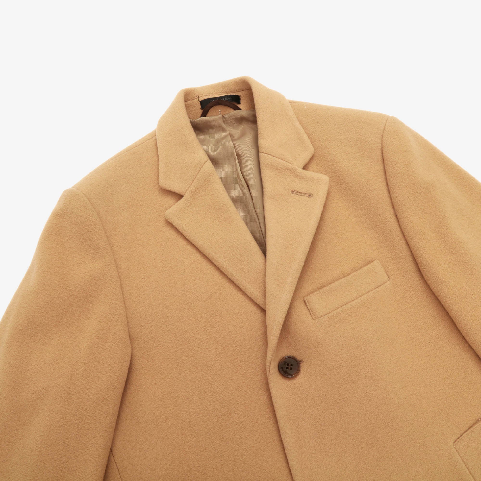 Wool Cashmere Classic Overcoat