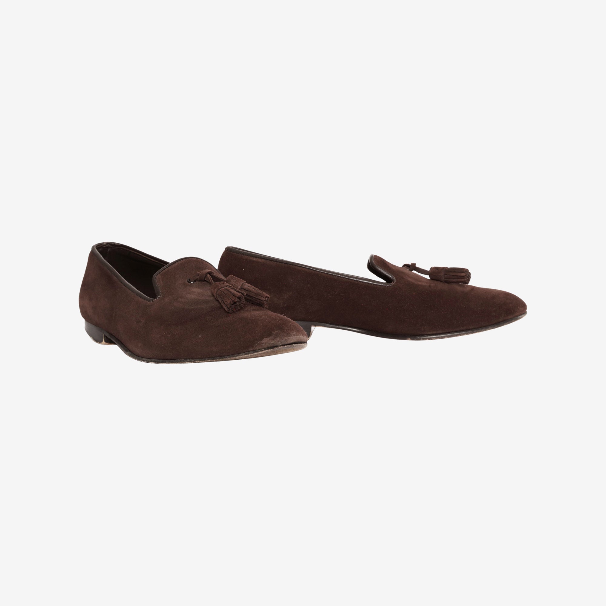 Aiden Suede Tassel Loafers
