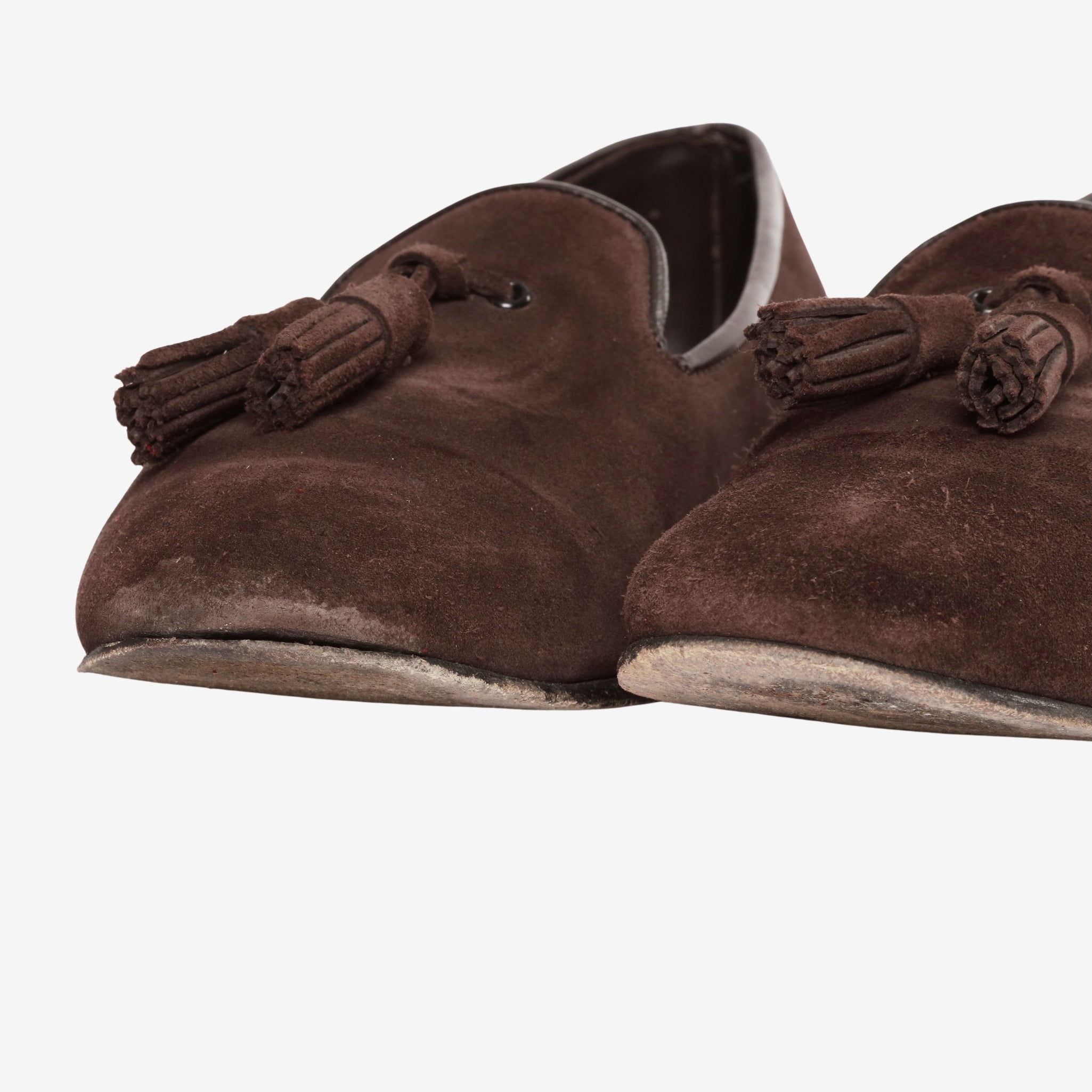 Aiden Suede Tassel Loafers