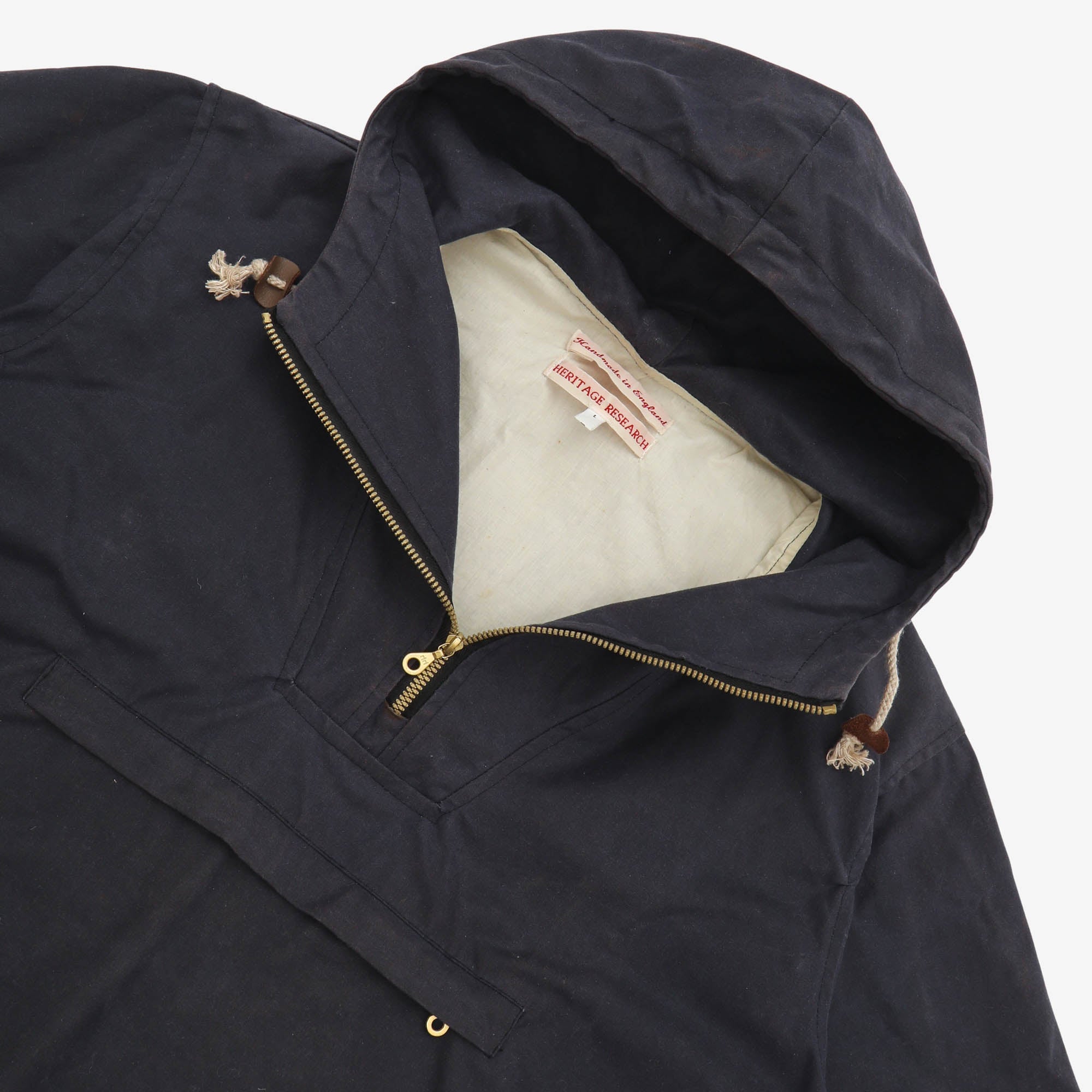 Waxed Navigator Smock Anorak