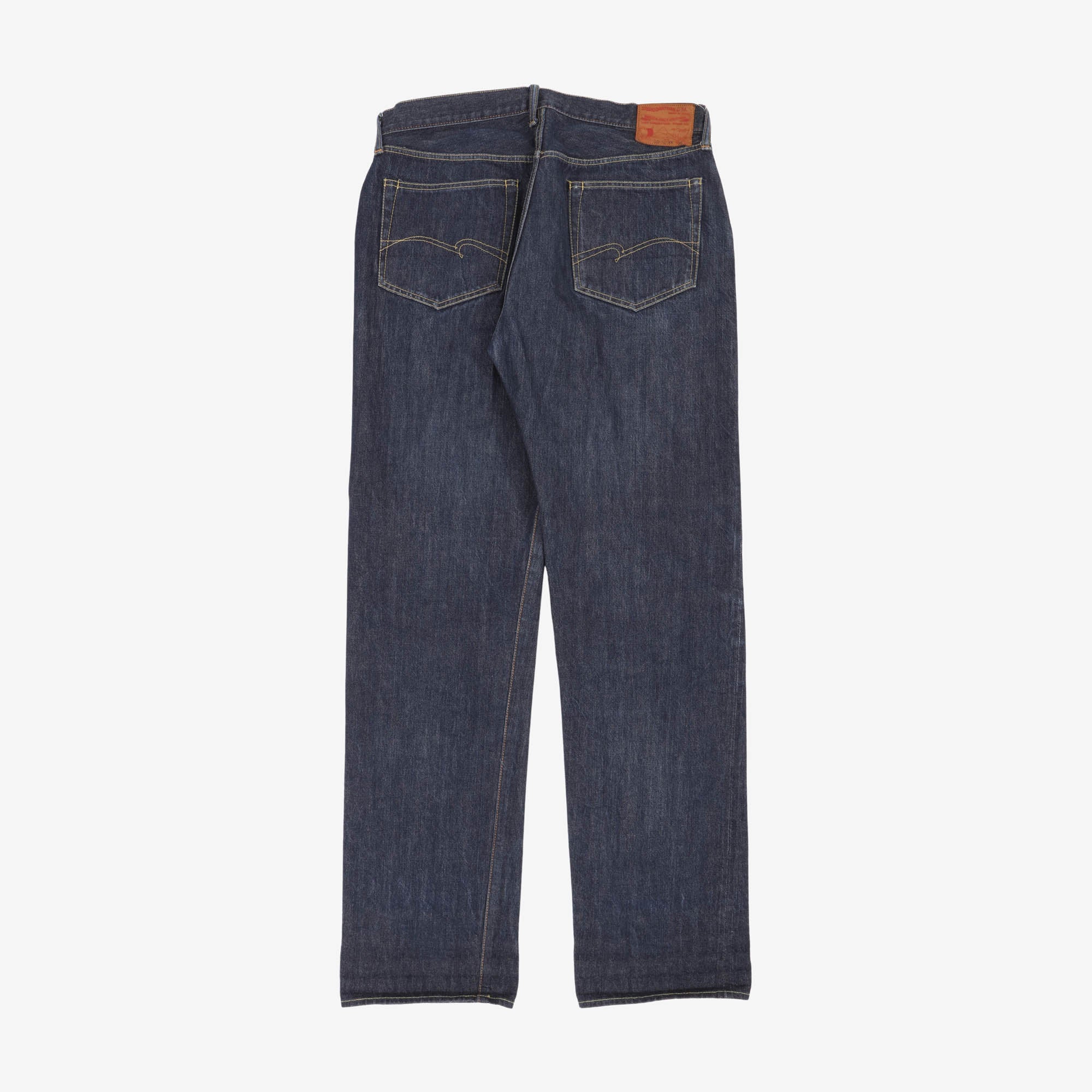 SD-101XX Regular Straight Selvedge Jeans (35W X 35L)
