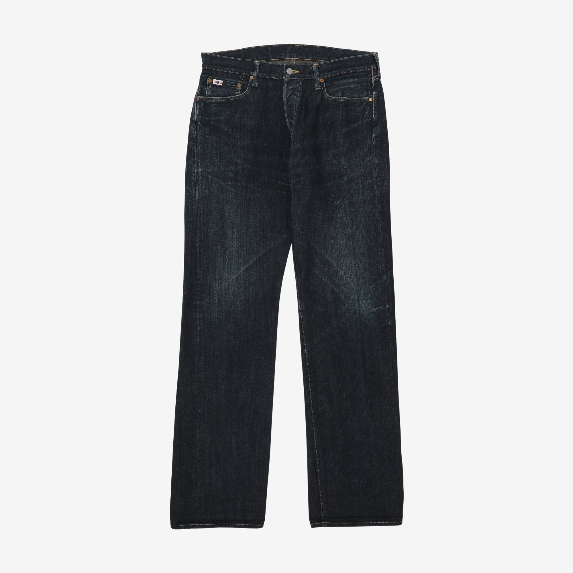 SD-001 Relaxed Straight Selvedge Jeans (35W X 36L)