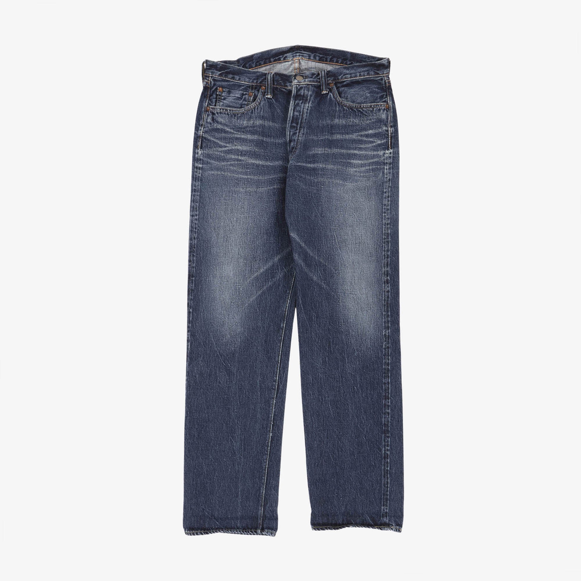 0105FS Loose Straight Selvedge Jeans (34W X 32L)