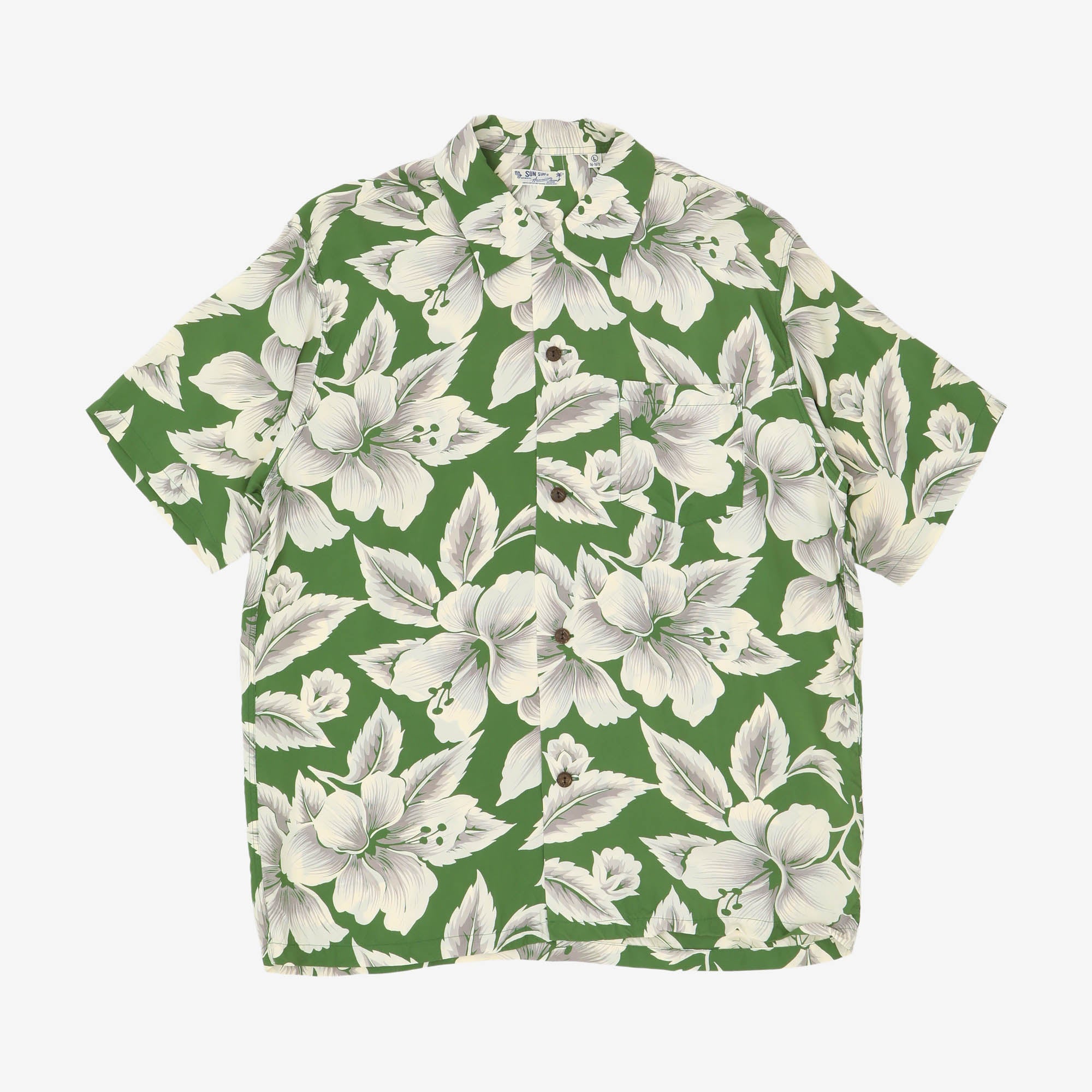 Hibiscus Hawaiian Shirt