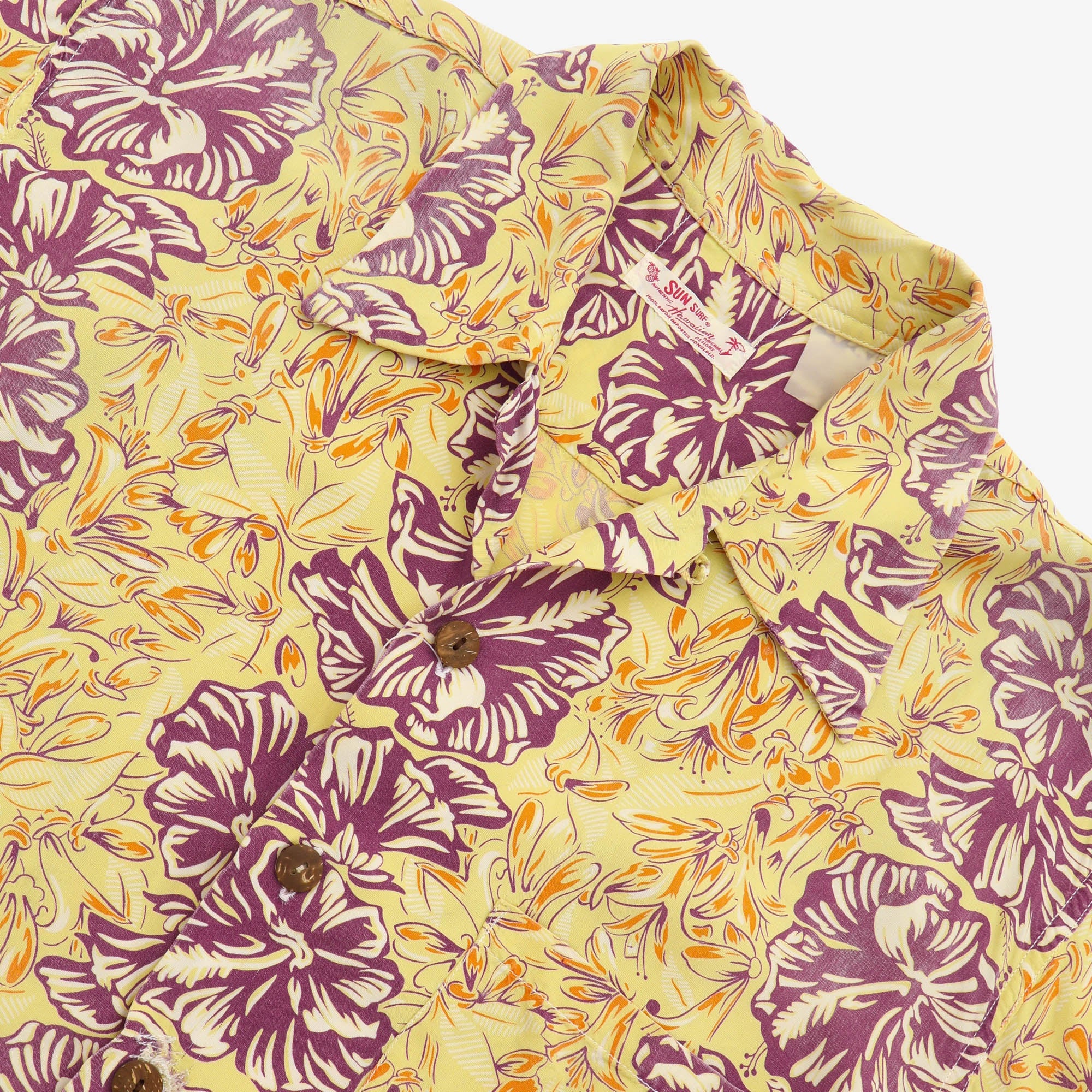 Vintage Hibiscus Hawaiian Shirt