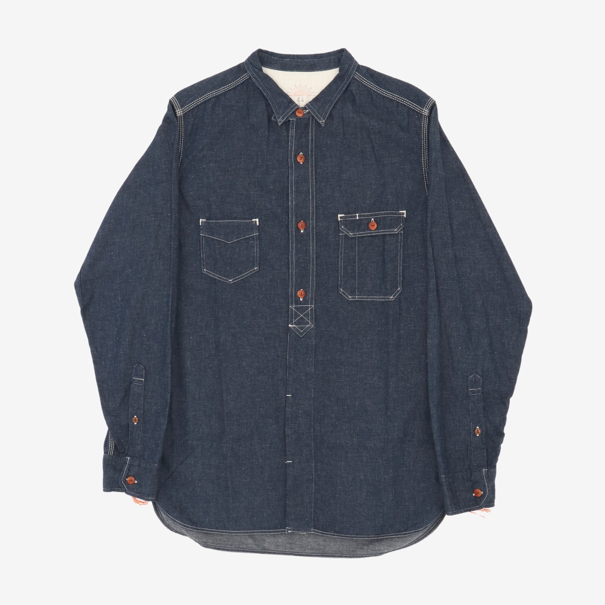 Linen Blend Work Shirt