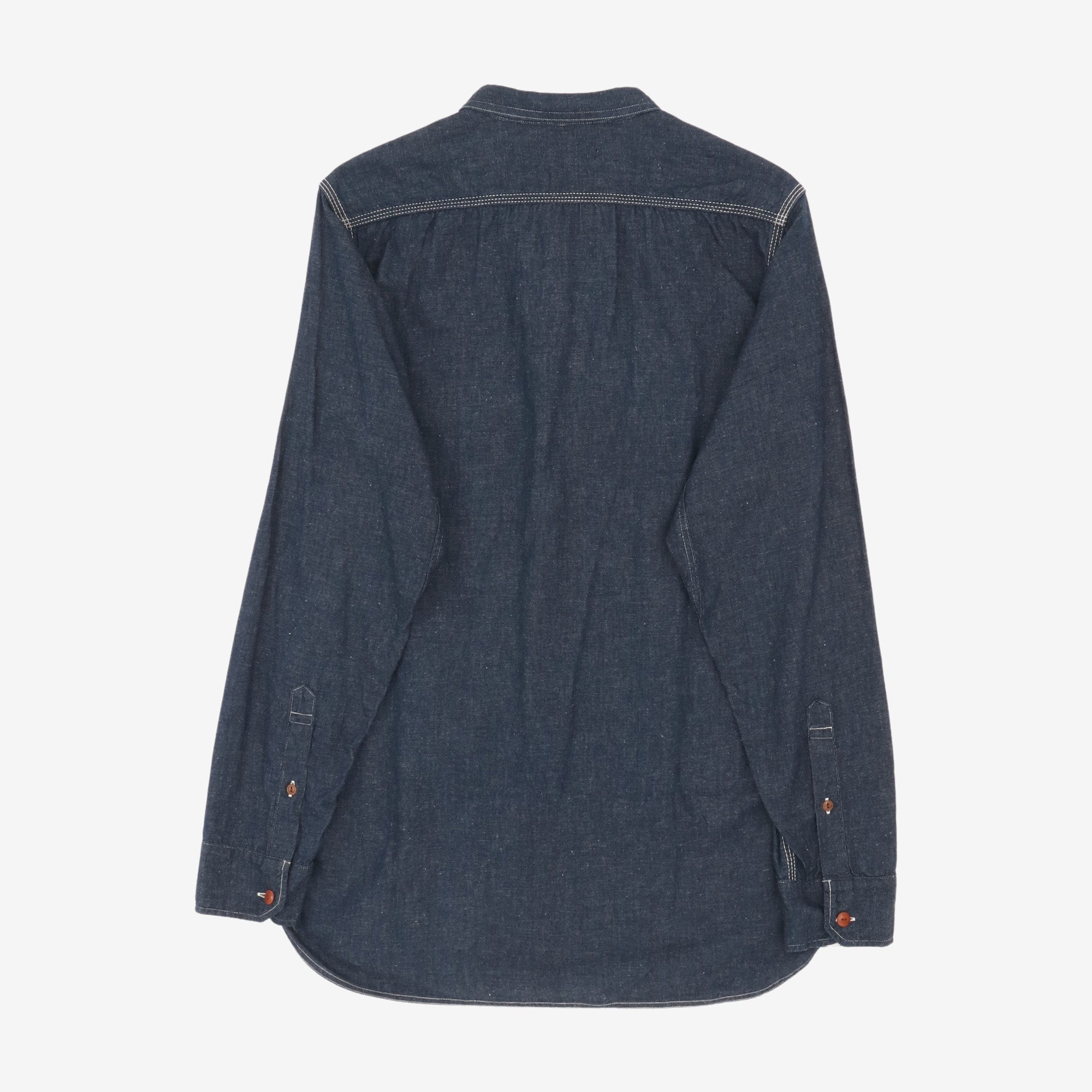 Linen Blend Work Shirt
