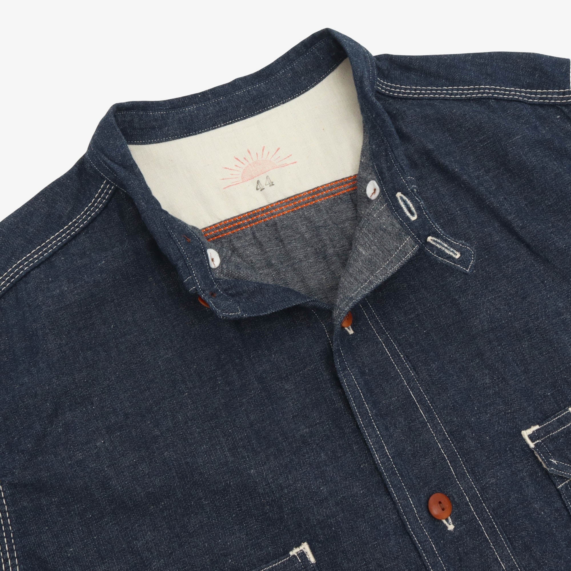 Linen Blend Work Shirt