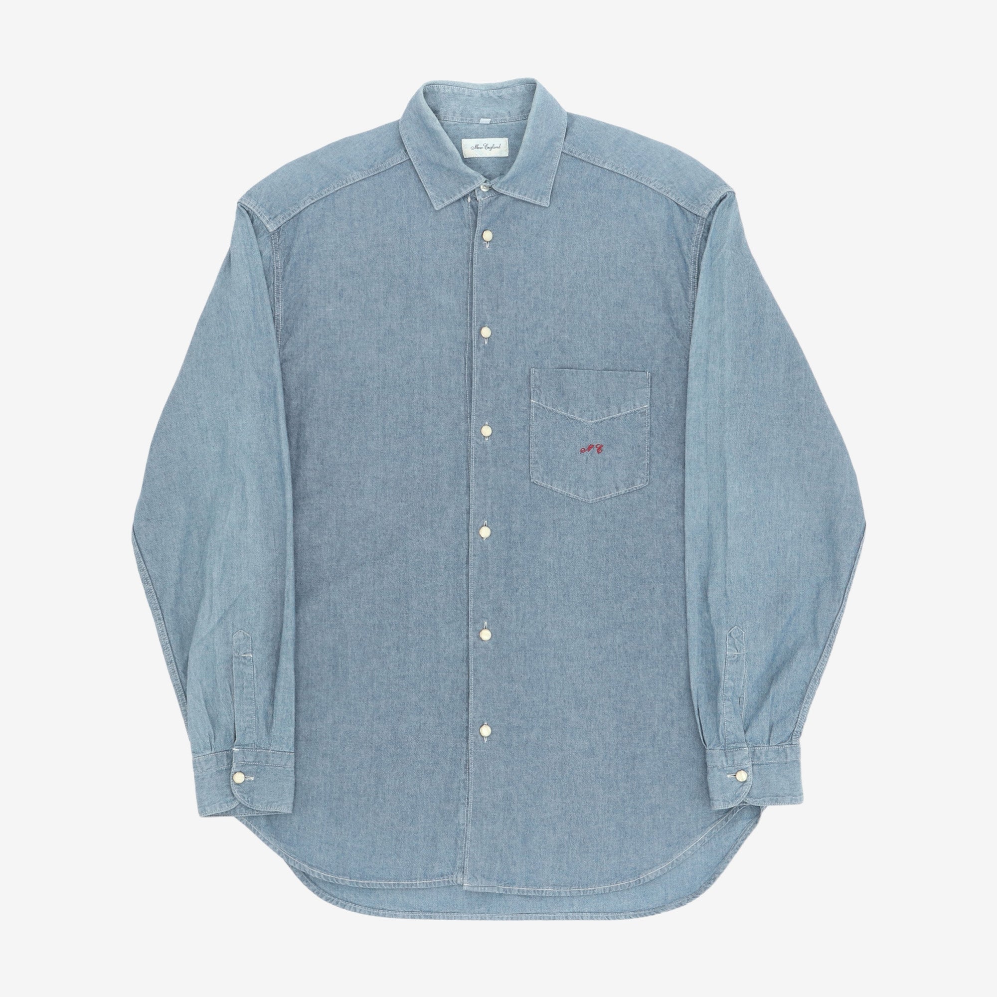 Denim Snap Button Shirt