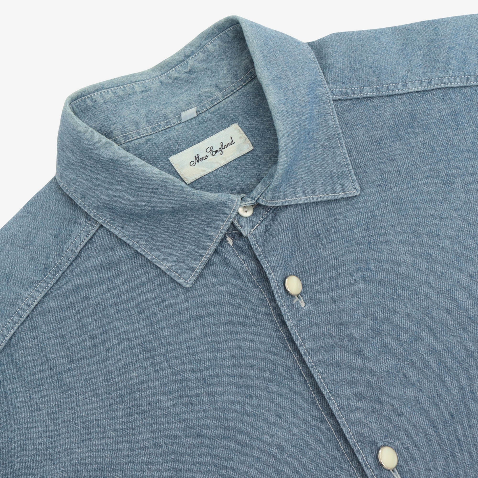 Denim Snap Button Shirt