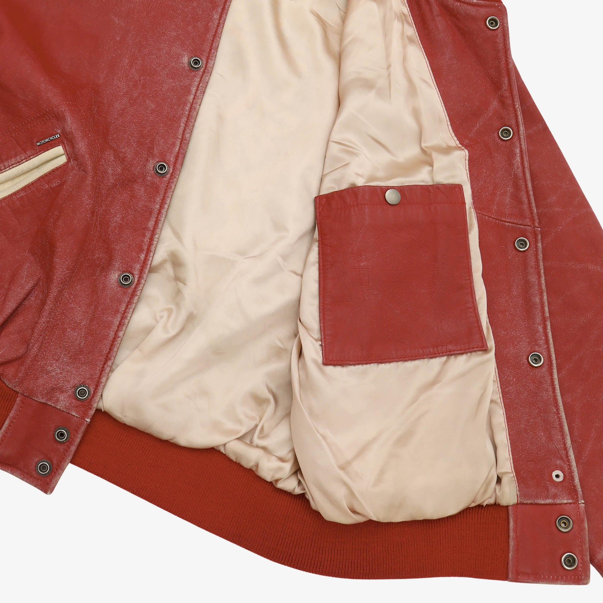Harley Davidson Leather Varsity Jacket