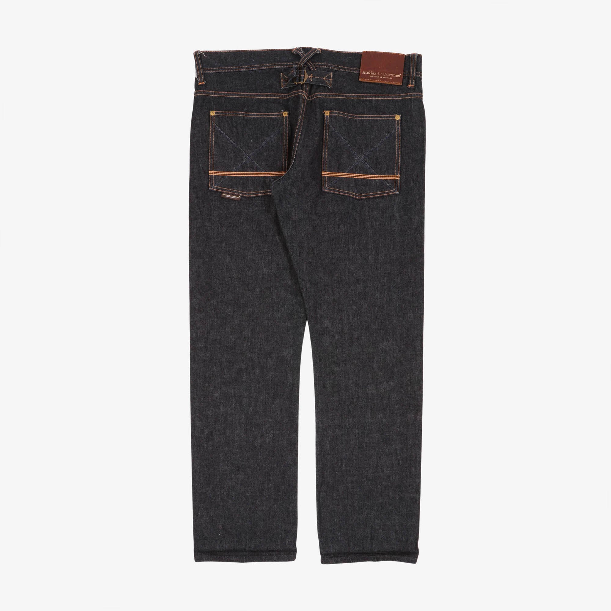 Cinch Back Royston Selvedge Jeans (36W X 31.5L)