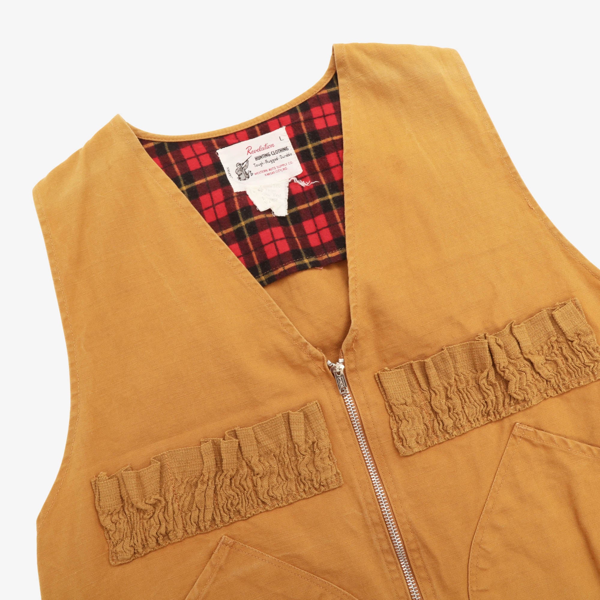 Vintage Duck Canvas Hunting Vest (Japan)