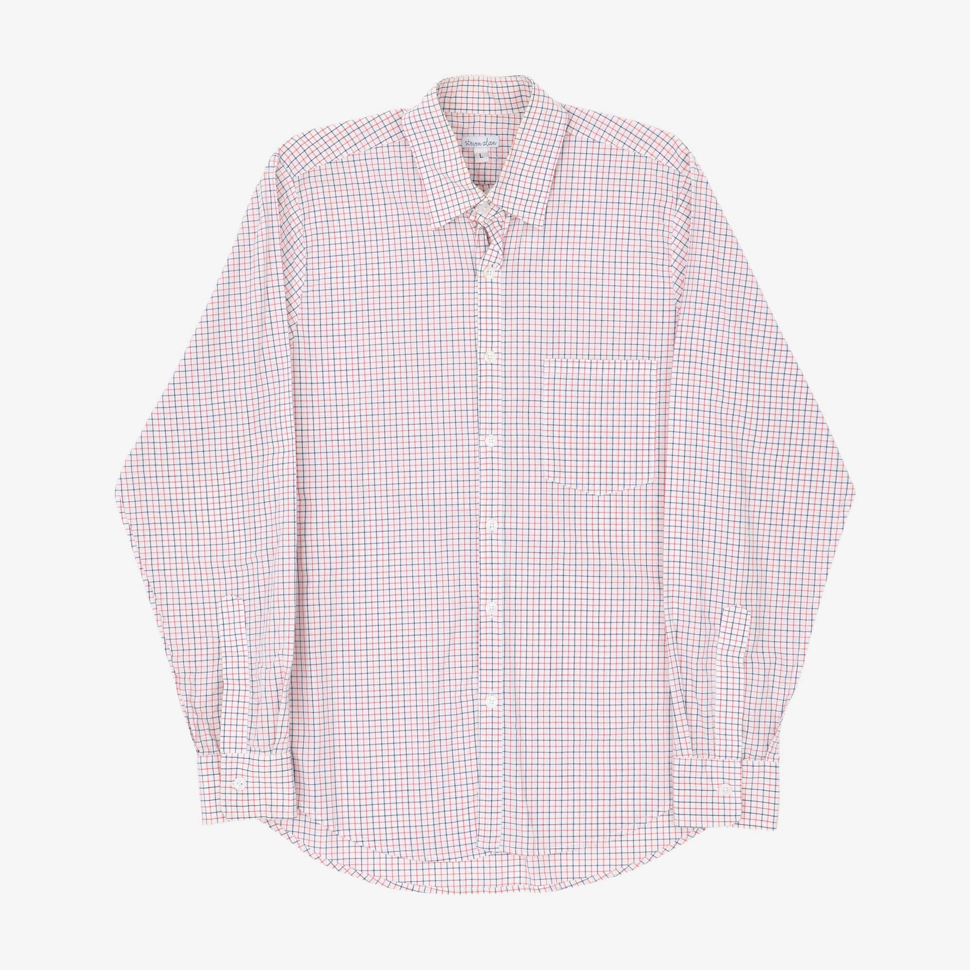 Reverse Seam Check Shirt