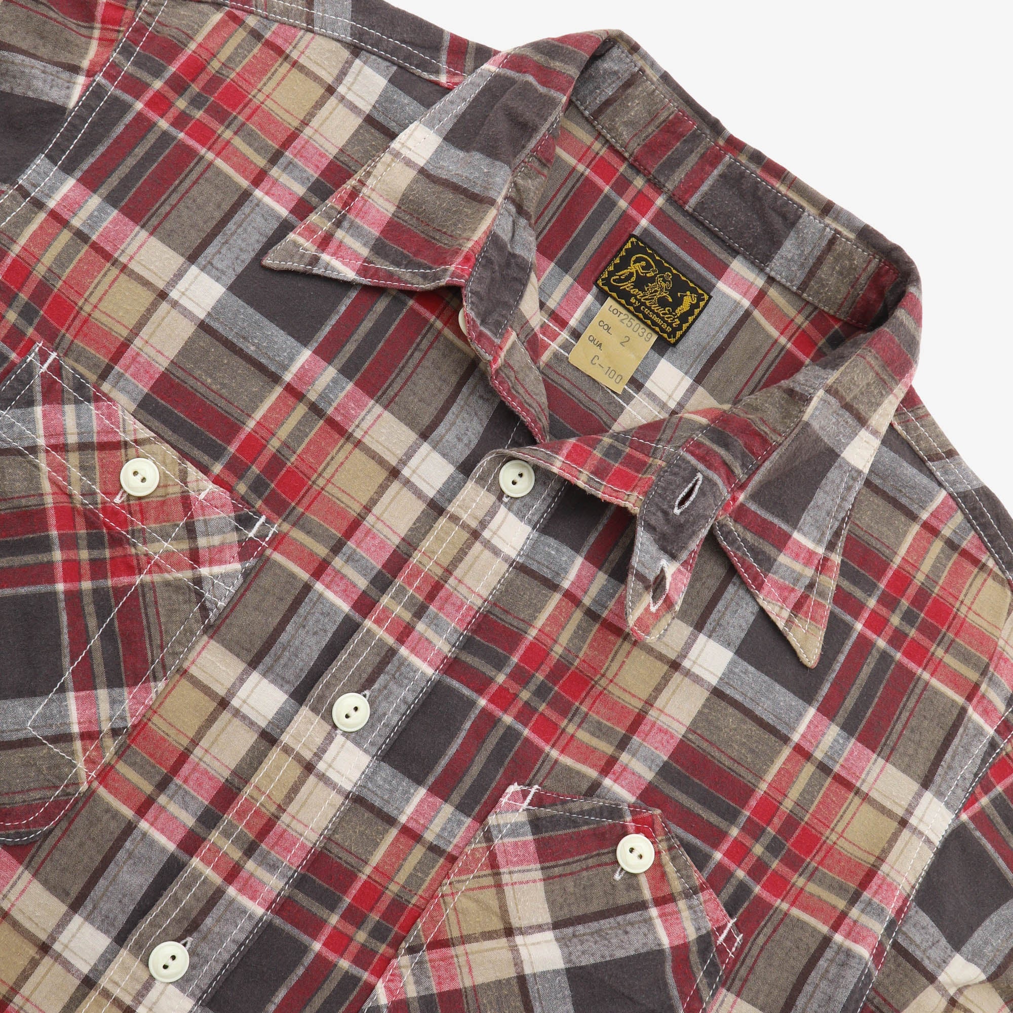 25039 Check Plaid Flannel Shirt