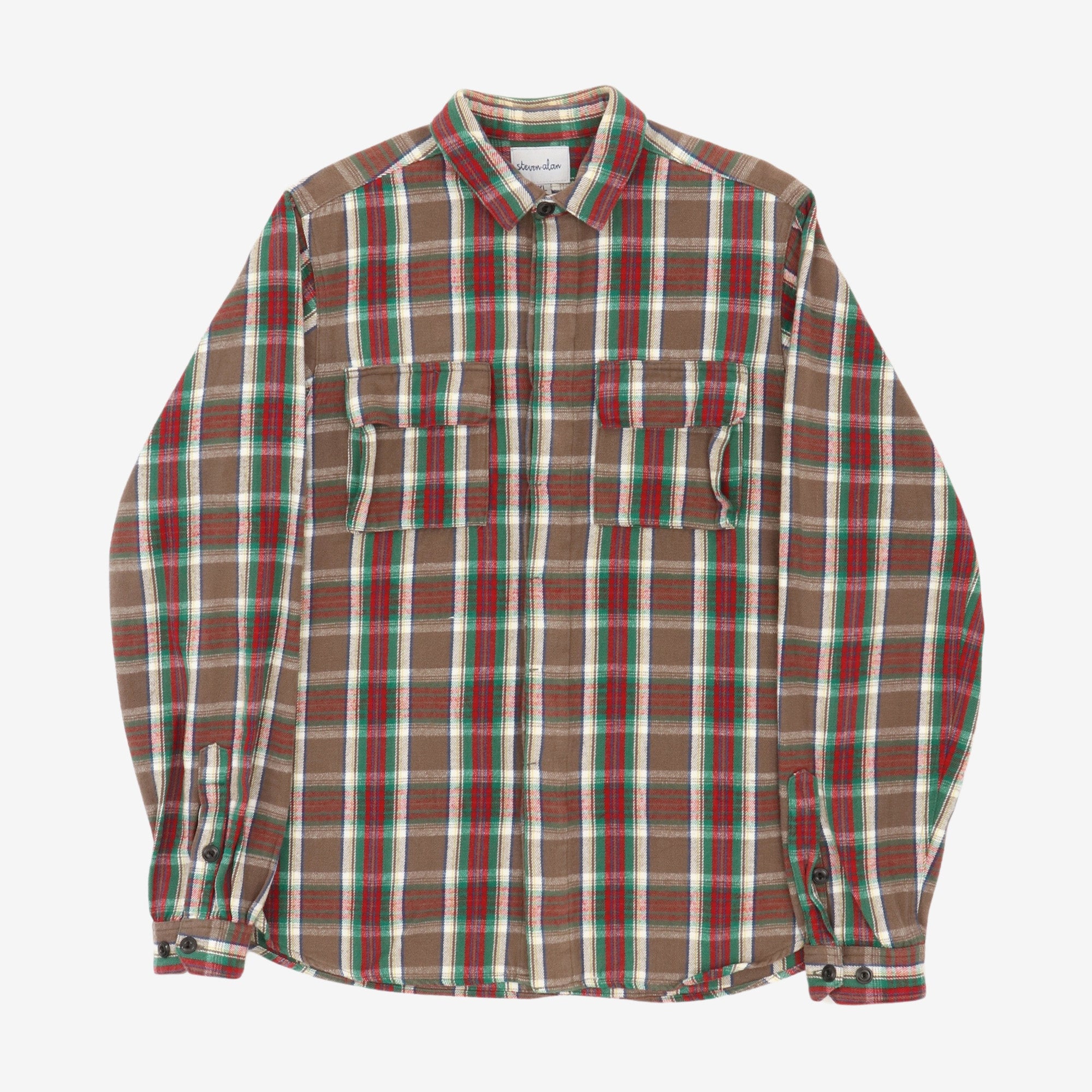 Plaid Utility Shirt