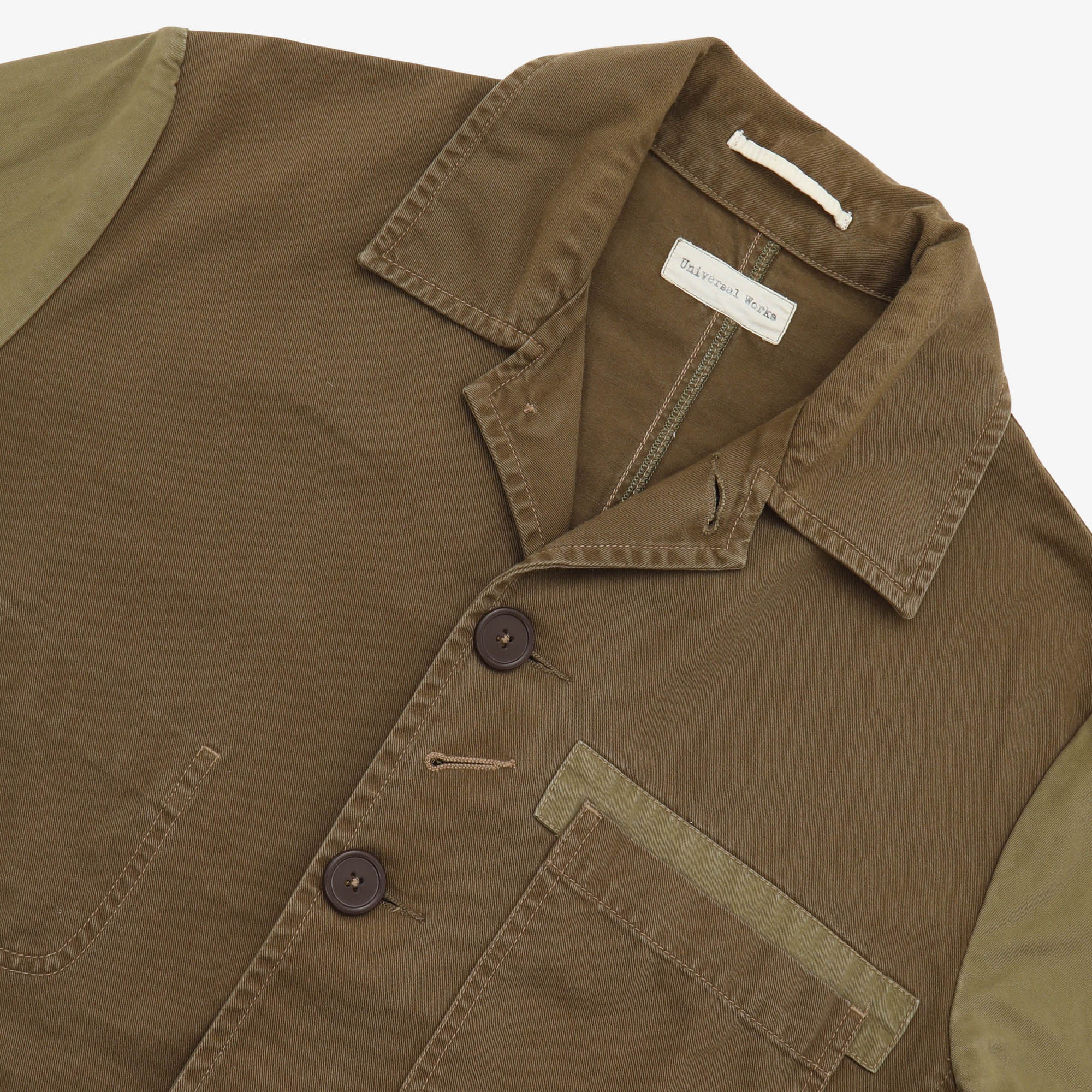 Patched Mill Bakers Jacket