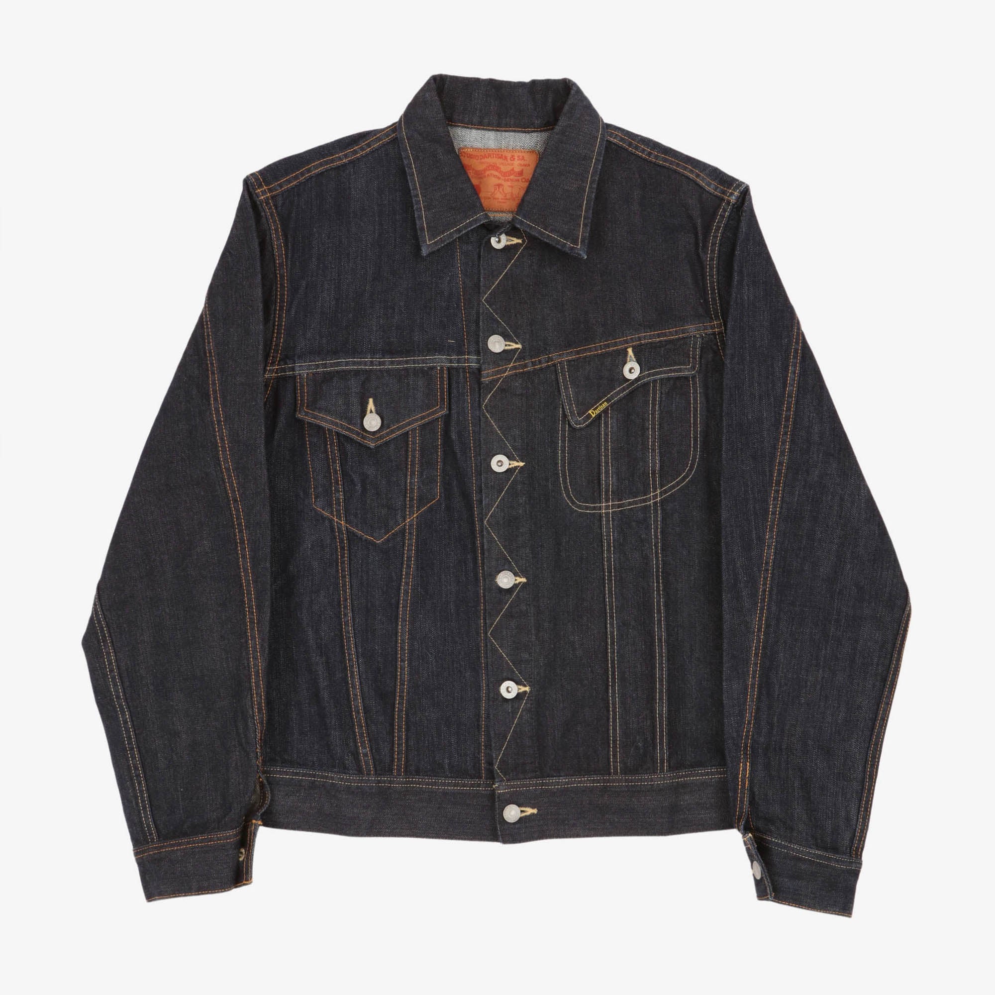 D4157 Crazy Denim Jacket