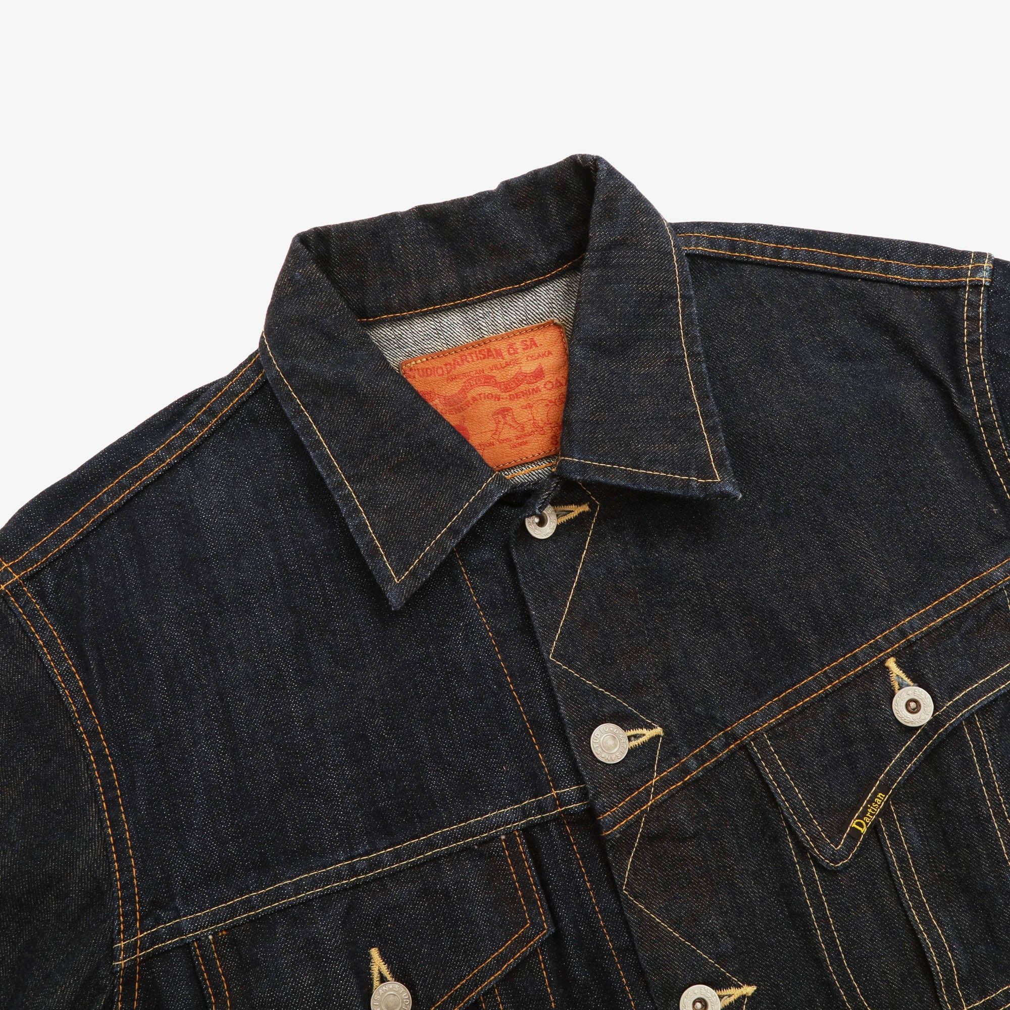 D4157 Crazy Denim Jacket