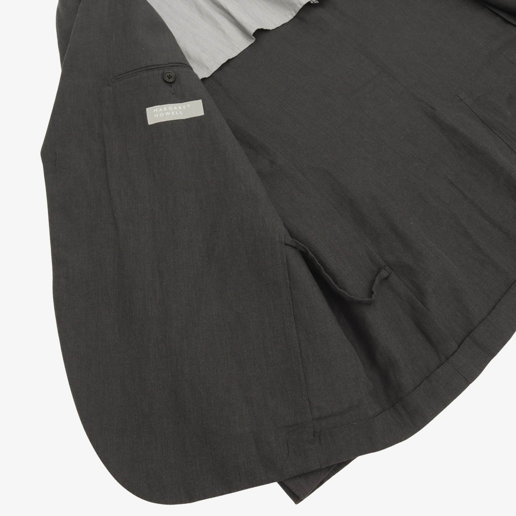 3 Pocket Linen Blend Jacket