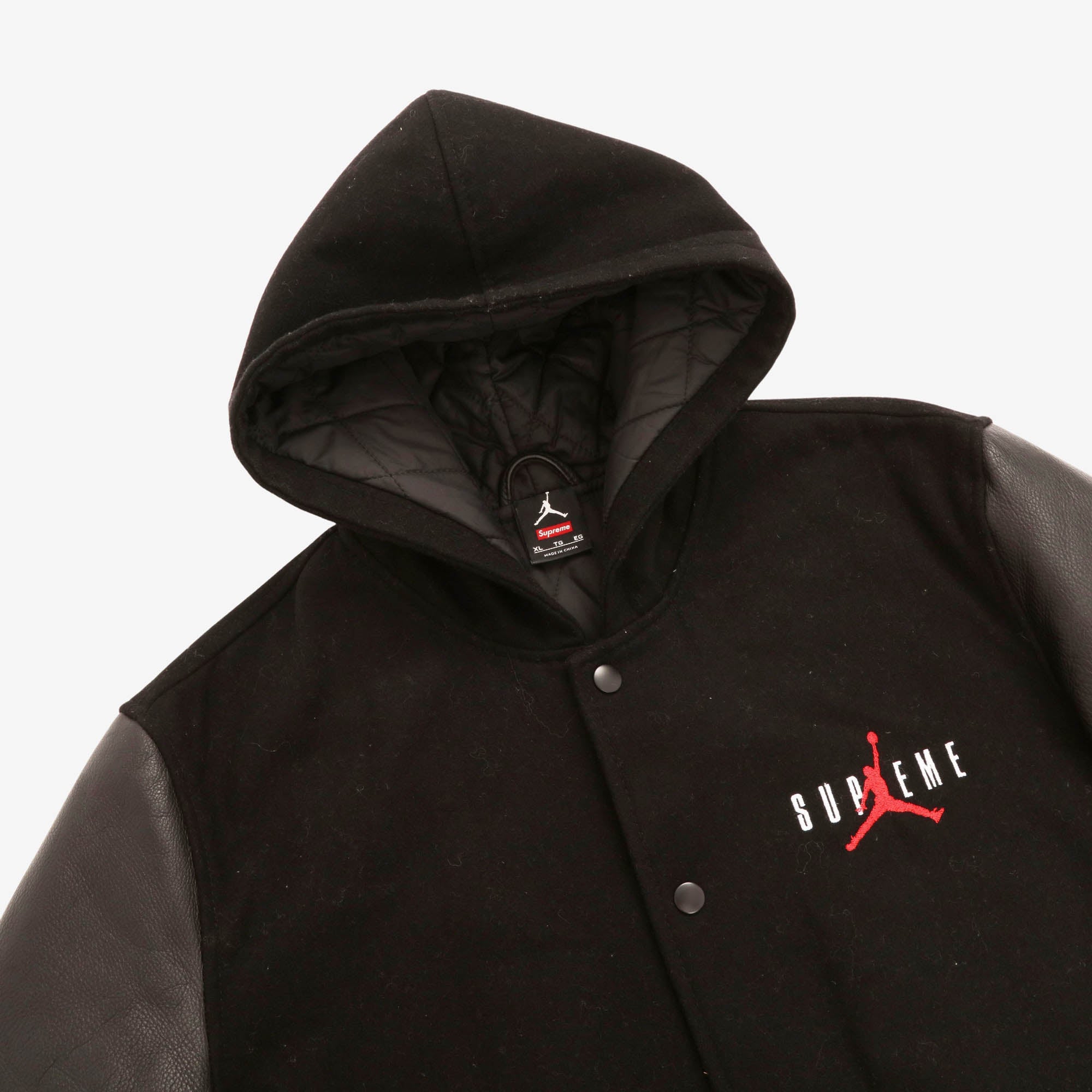 Jordan Hooded Varsity Jacket