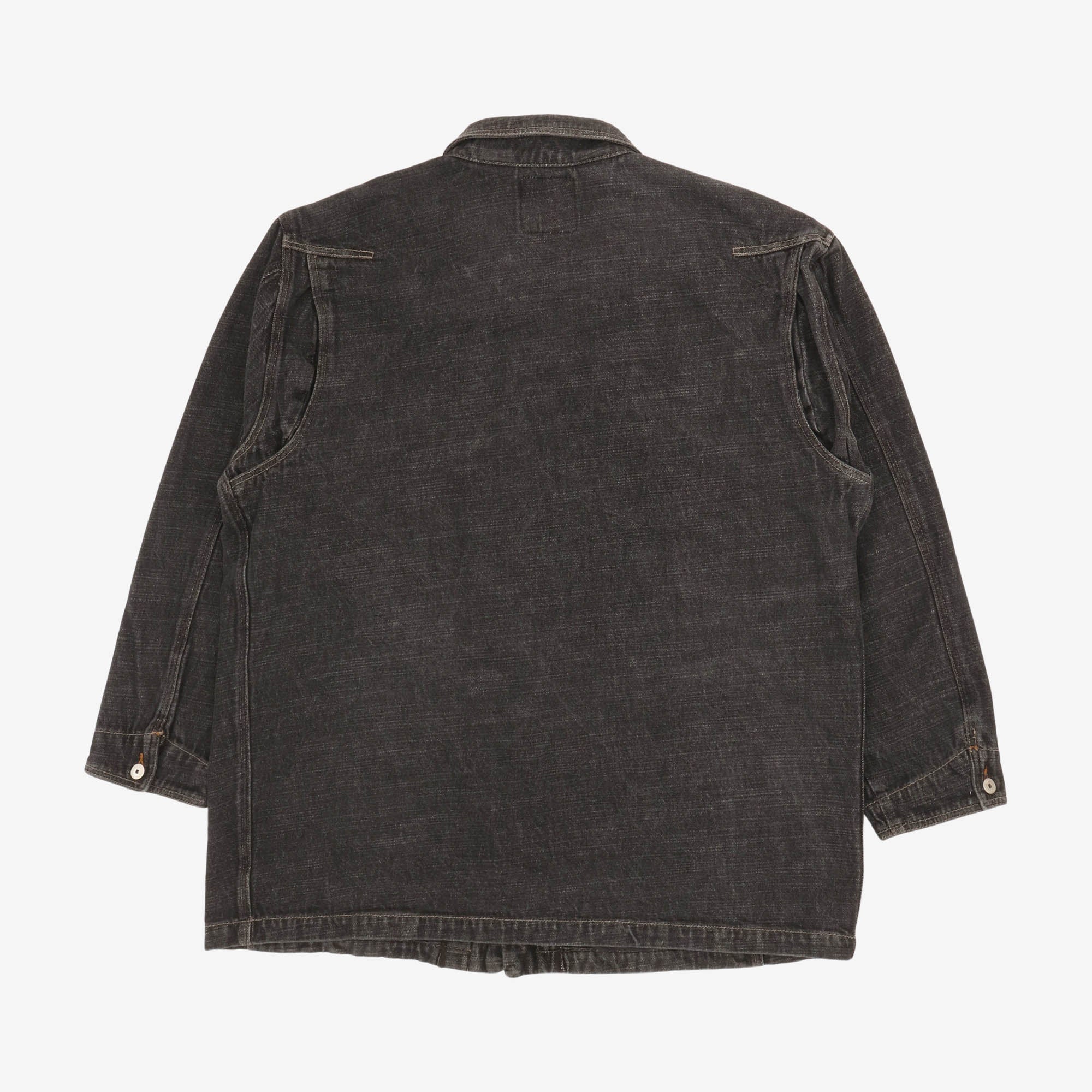 Vintage Strap Denim Jacket