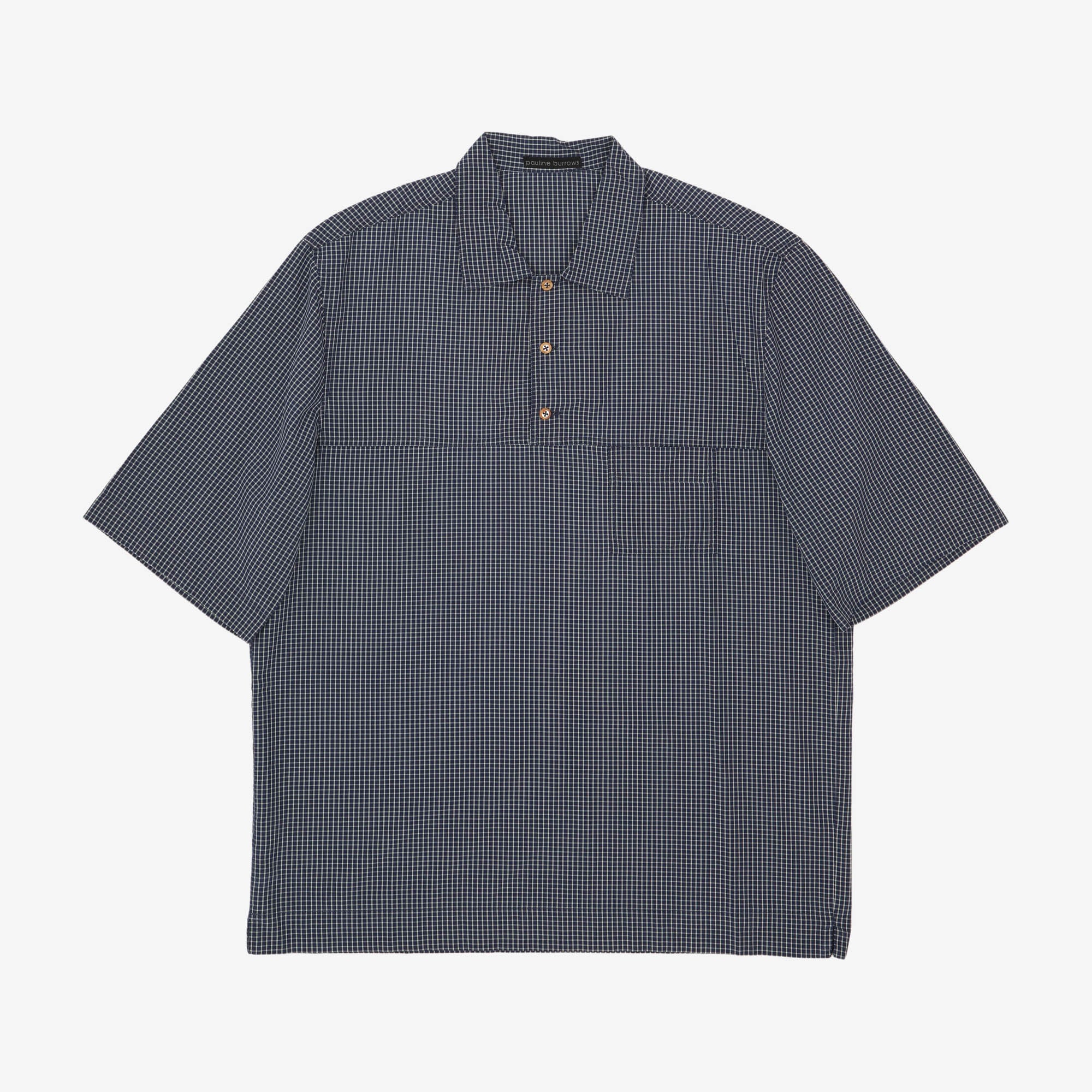 Check Pullover Shirt