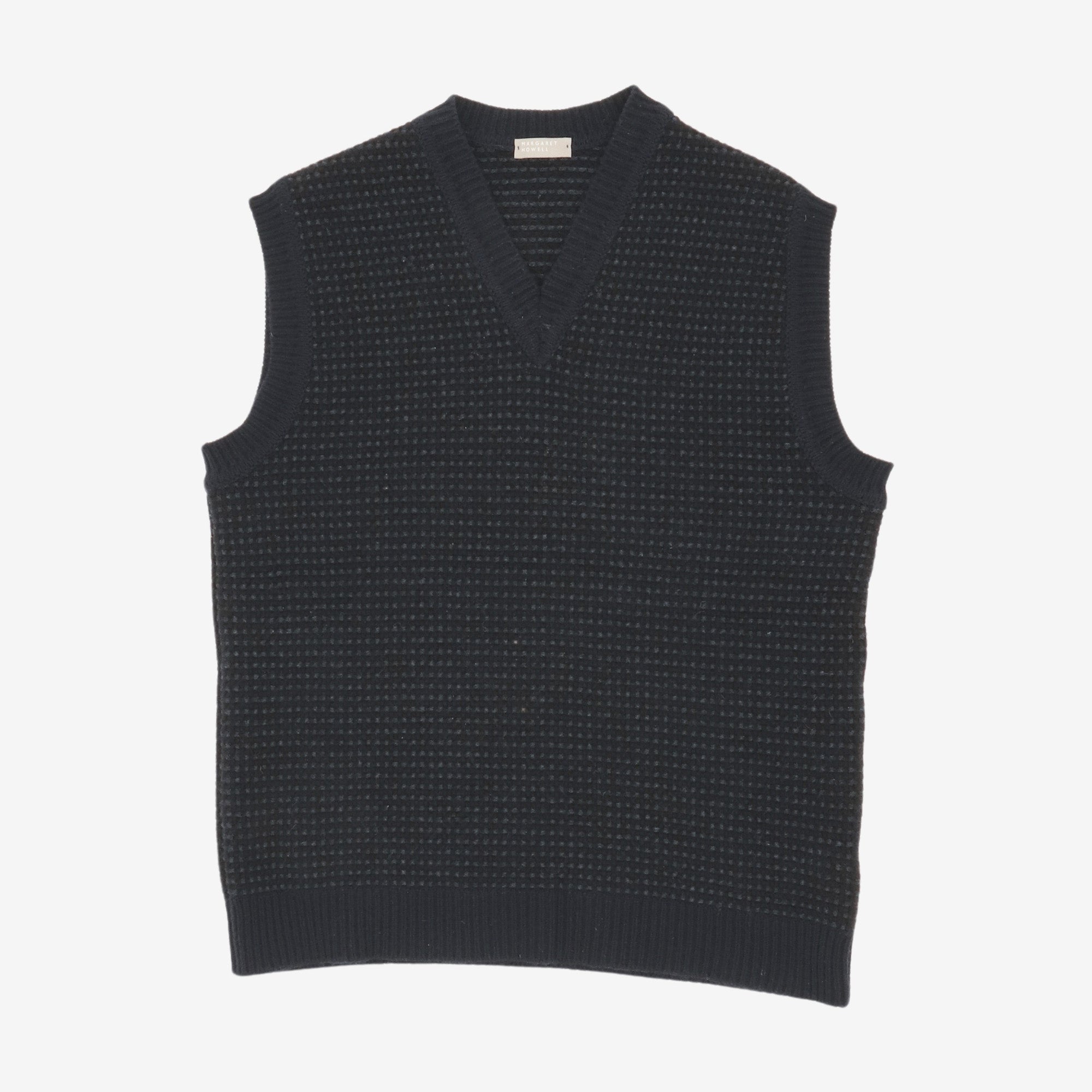 Wool Cashmere Slipover Vest