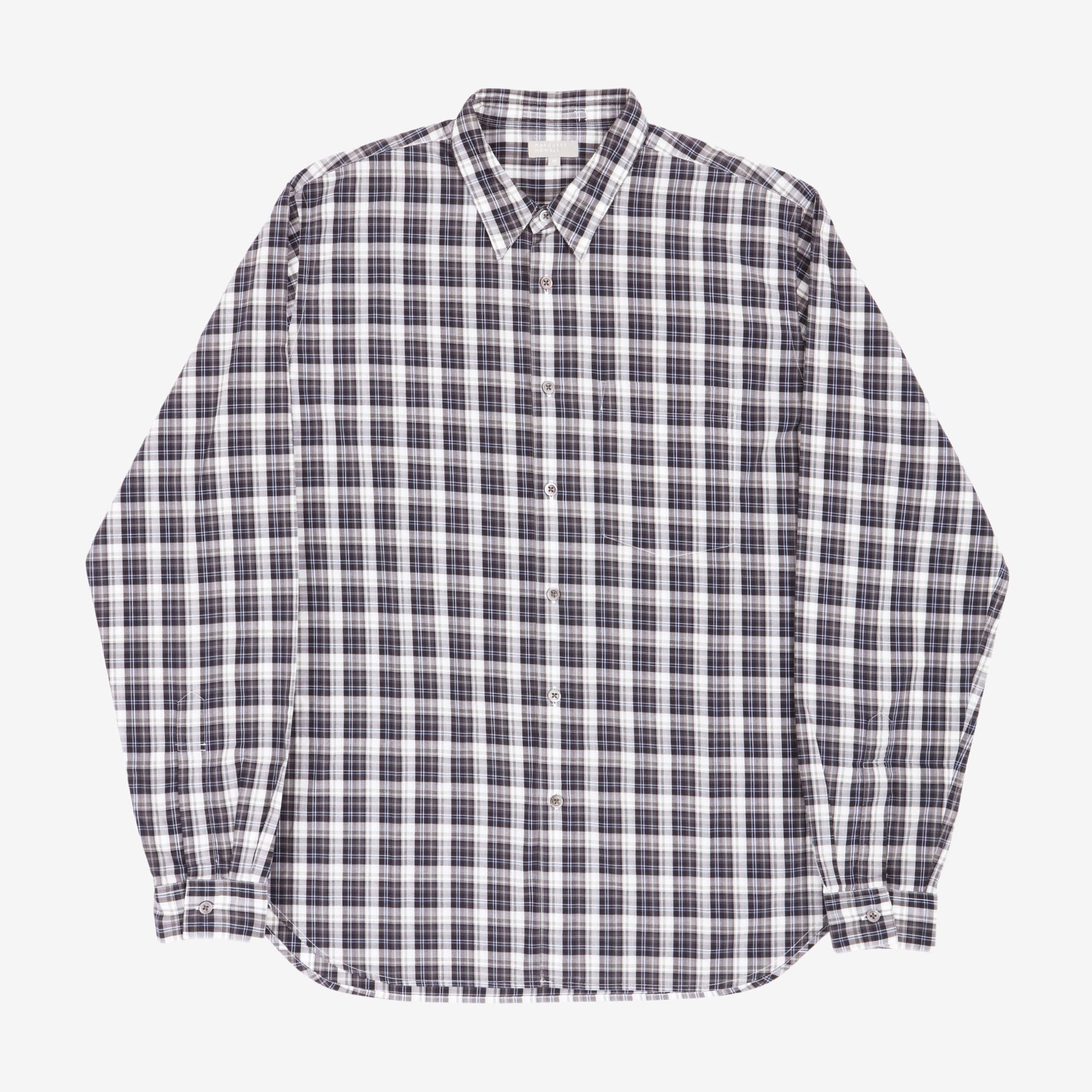 Plaid Check Pocket Shirt
