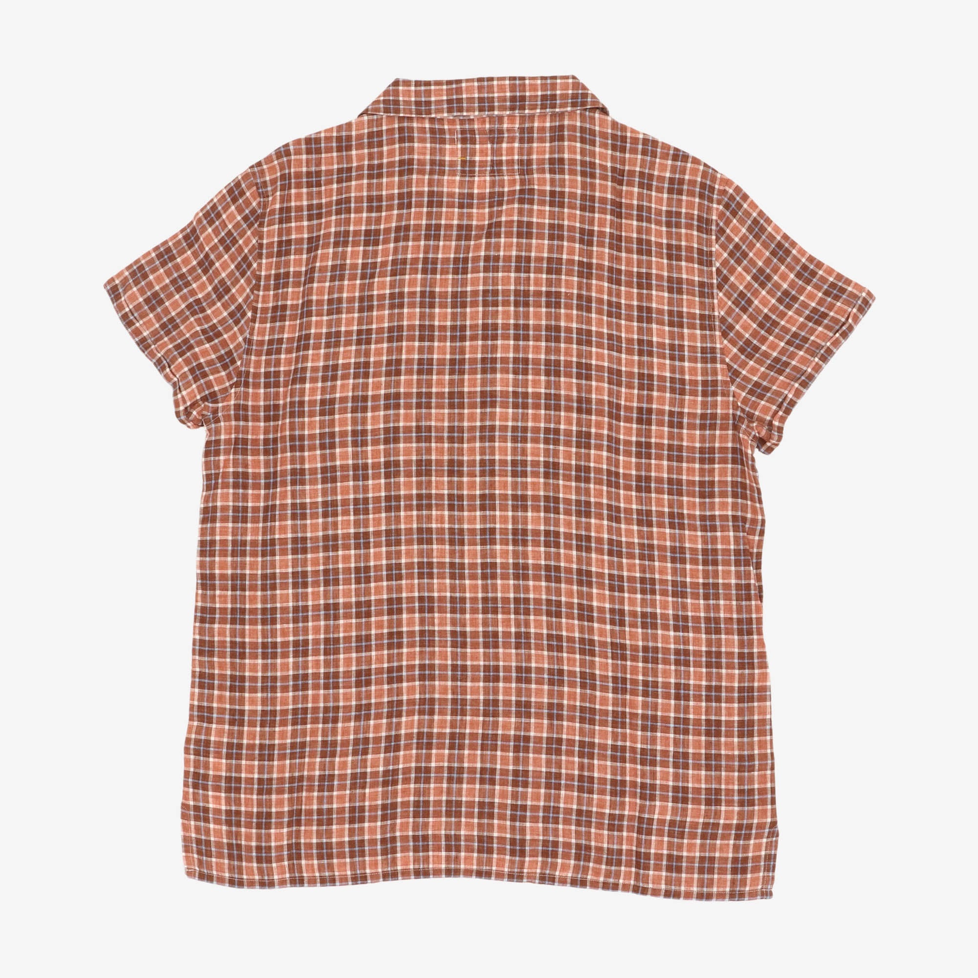 Check Linen PO Shirt